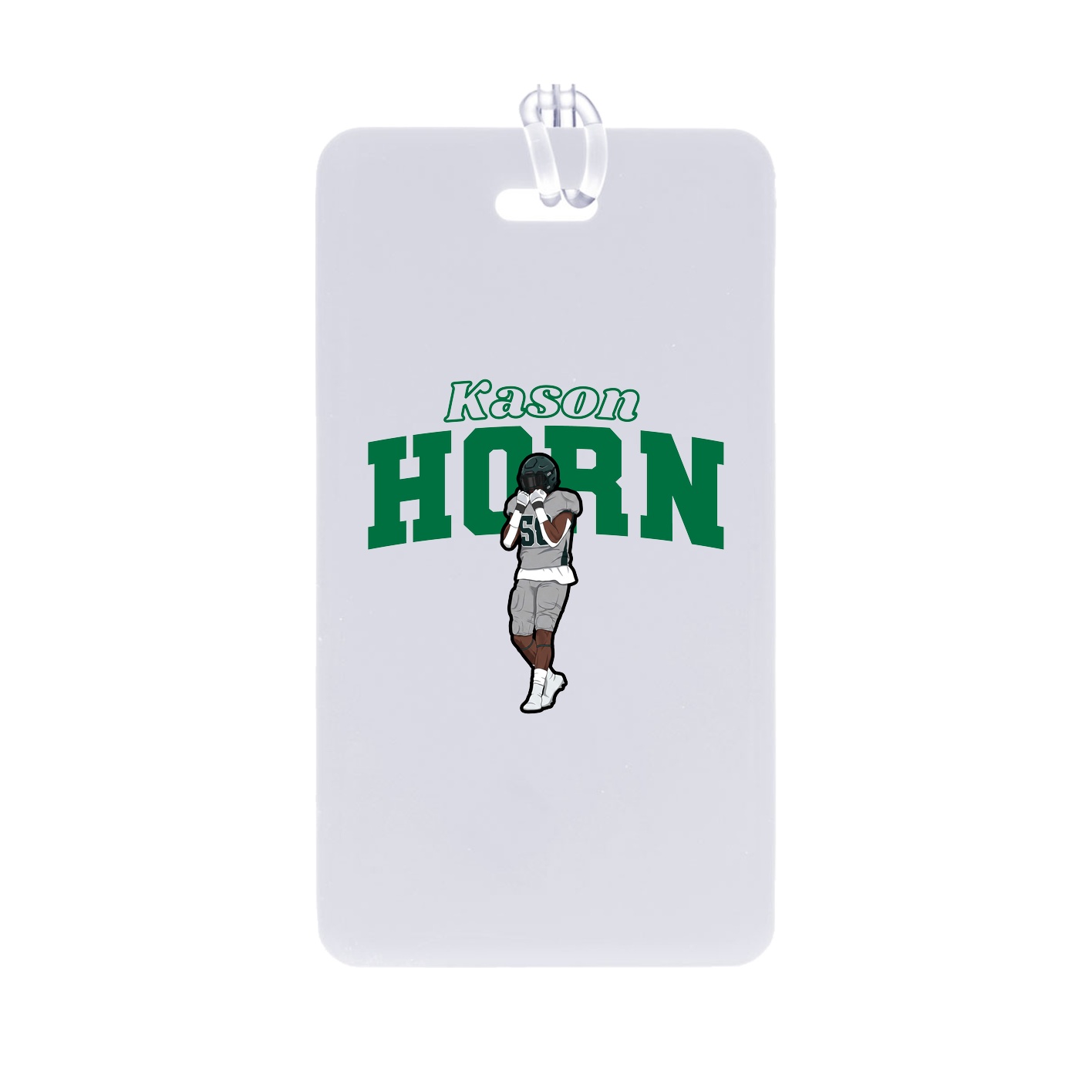 Bag Tag — Name Arch in Classic