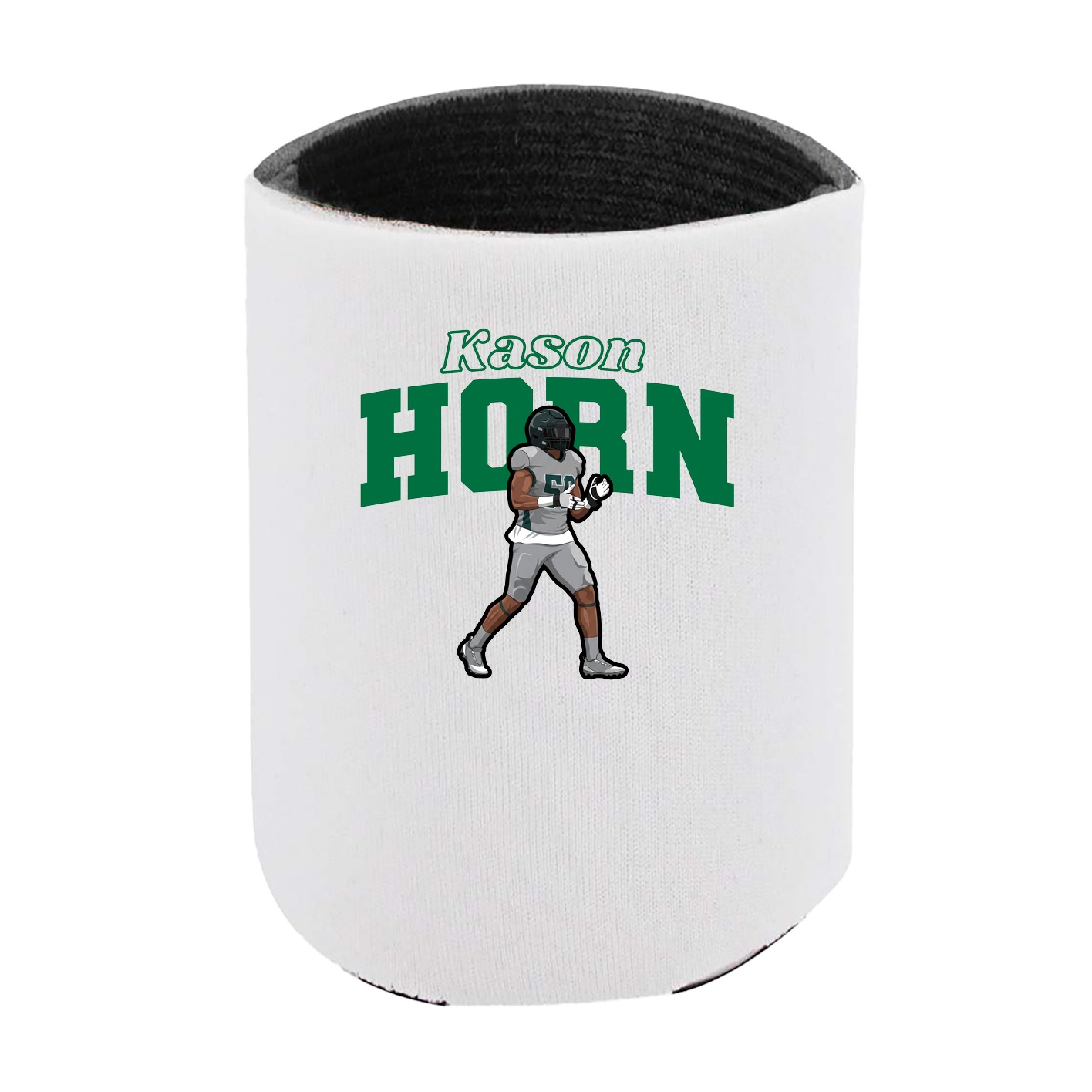 Can Holder — Name Arch in White