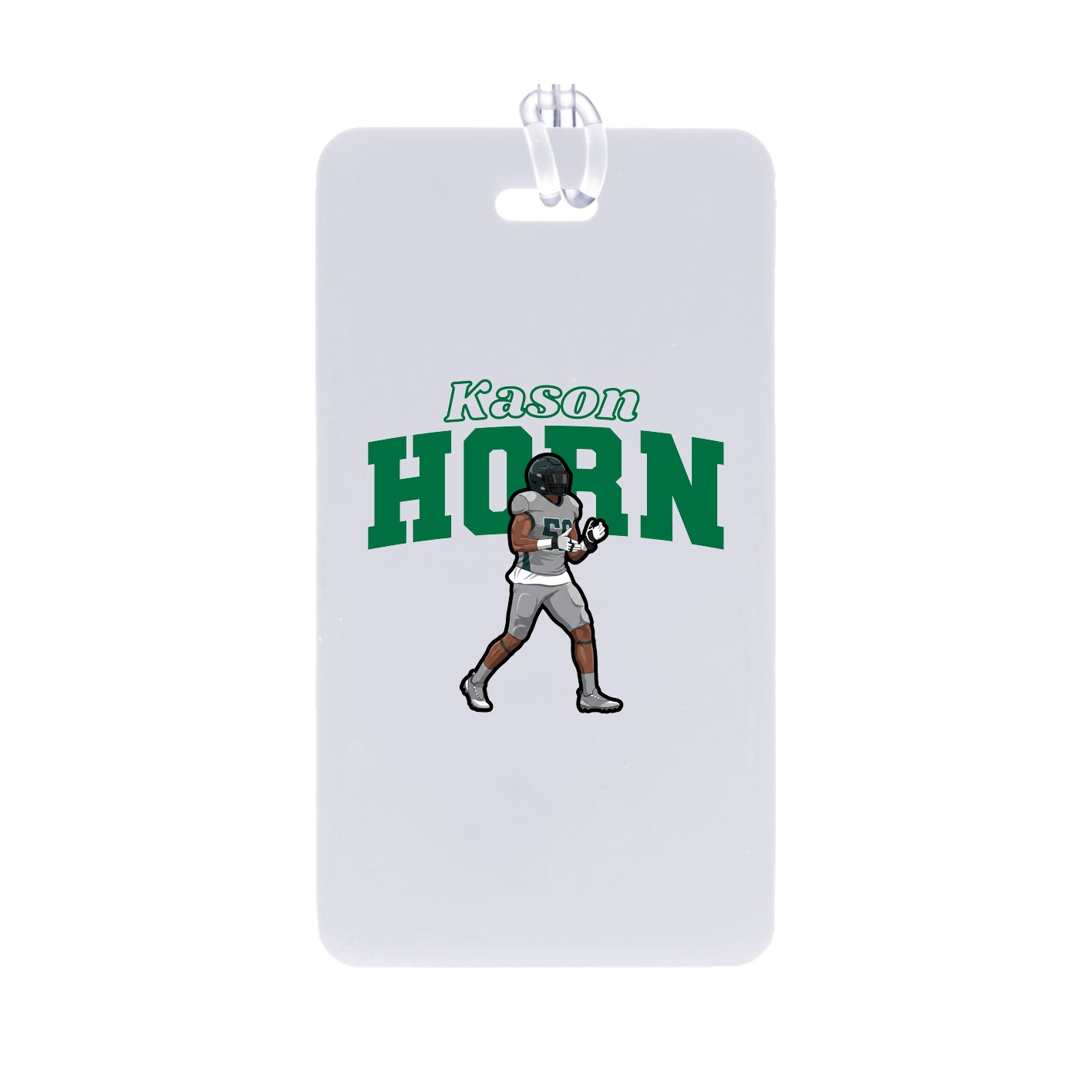 Bag Tag — Name Arch in Classic