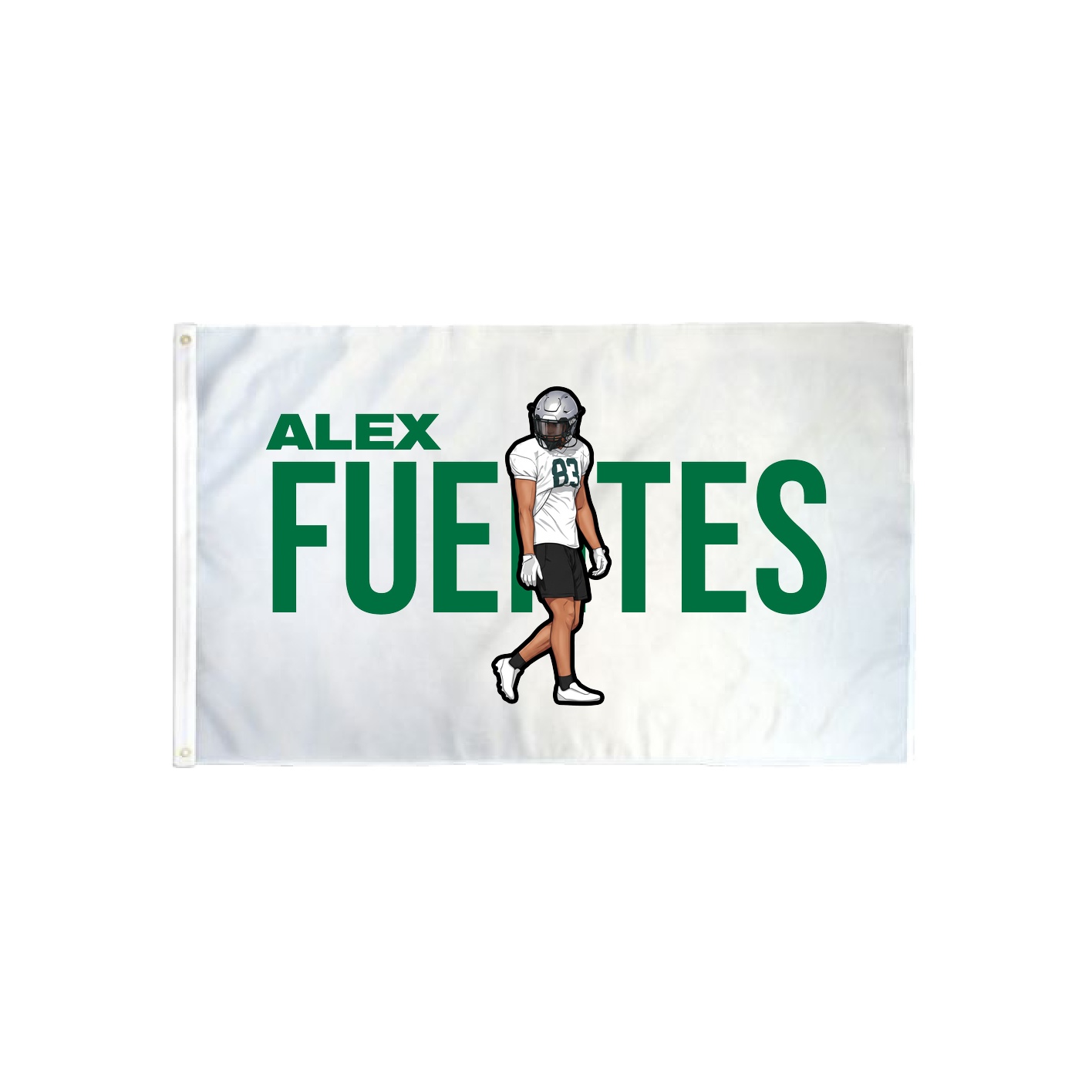 3x5 Flag — Player Name in Classic