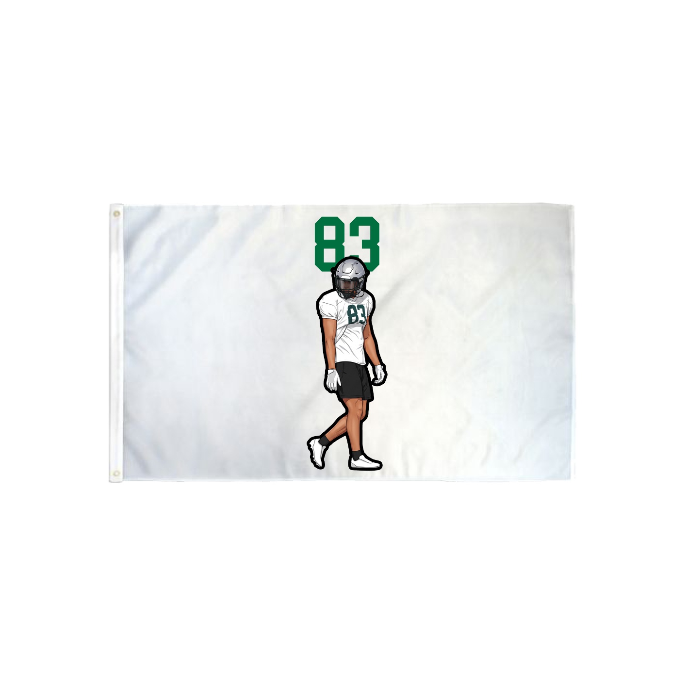 3x5 Flag — Number Top in Classic