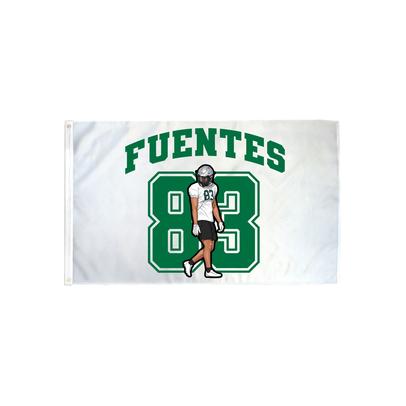 3x5 Flag — Number in Classic