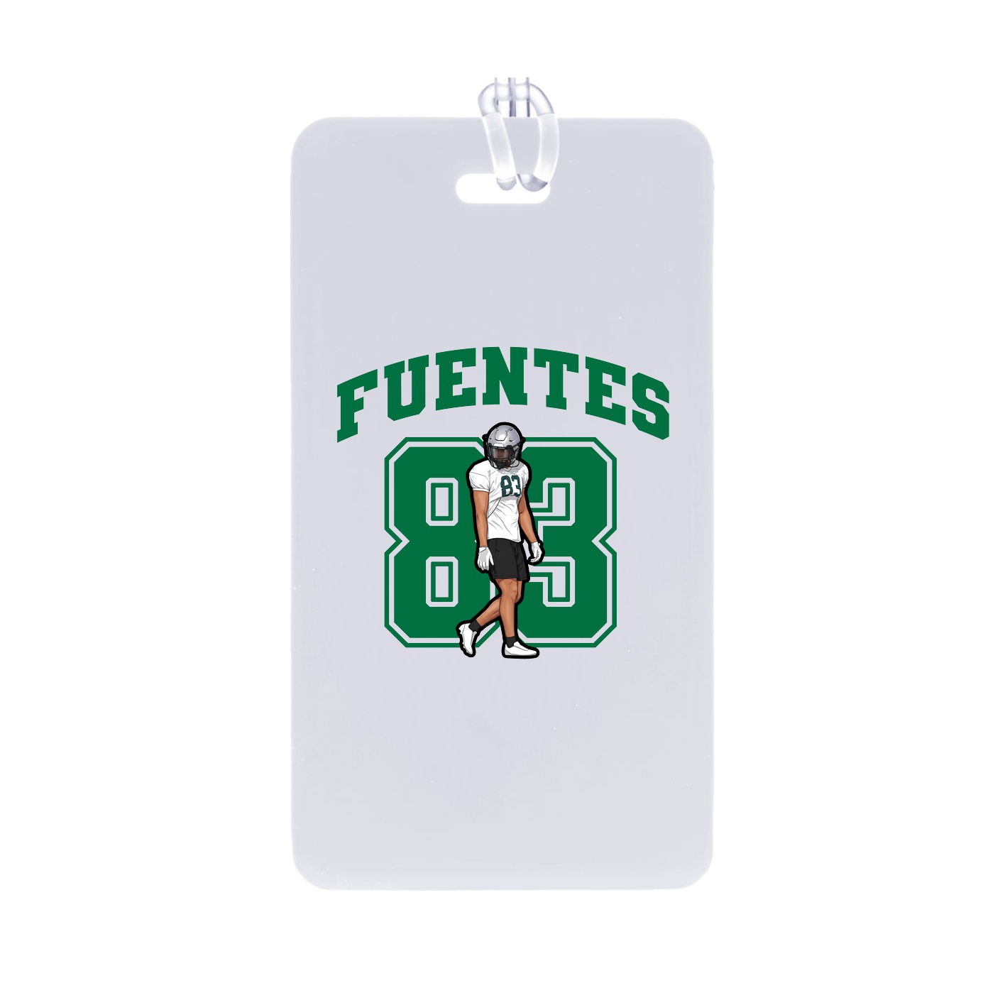 Bag Tag — Number in Classic