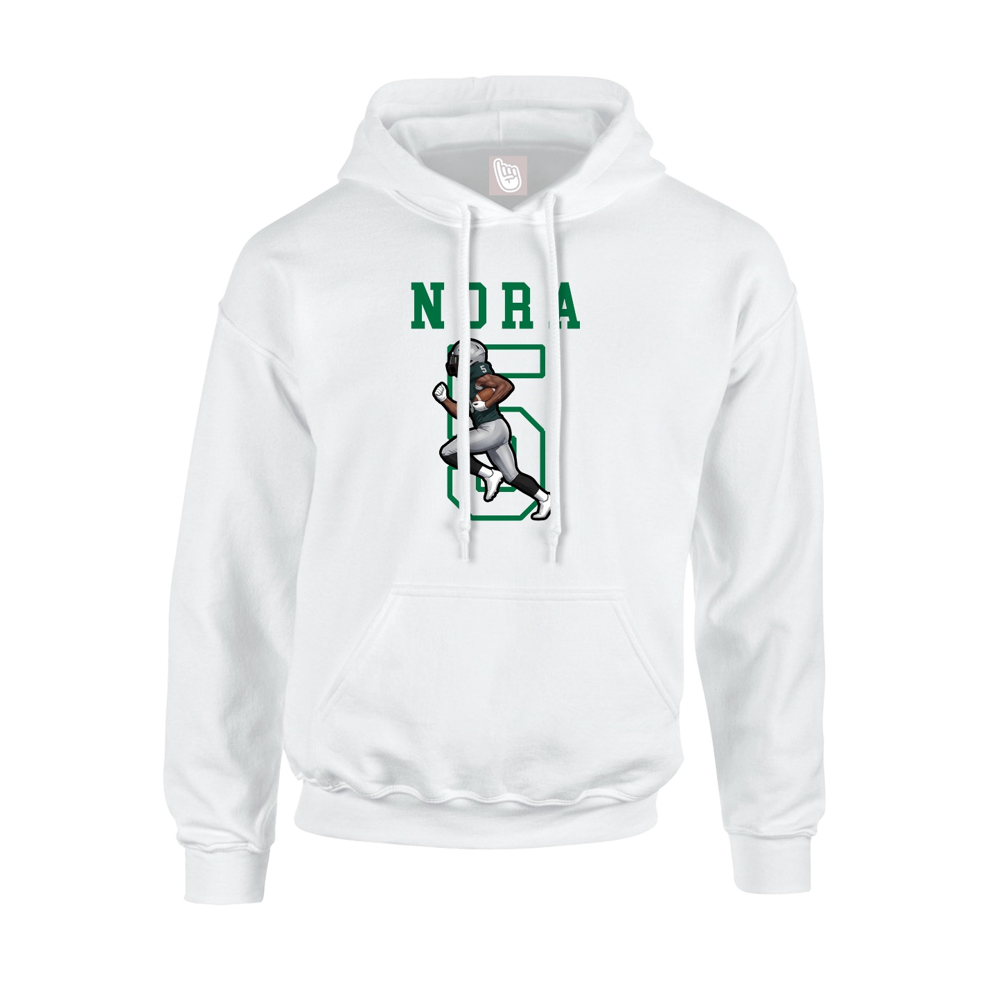 Youth Hoodie — Shirsey in White