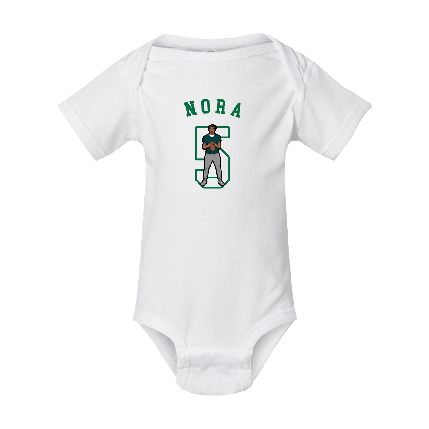 Baby Onesie — Shirsey Arch in White