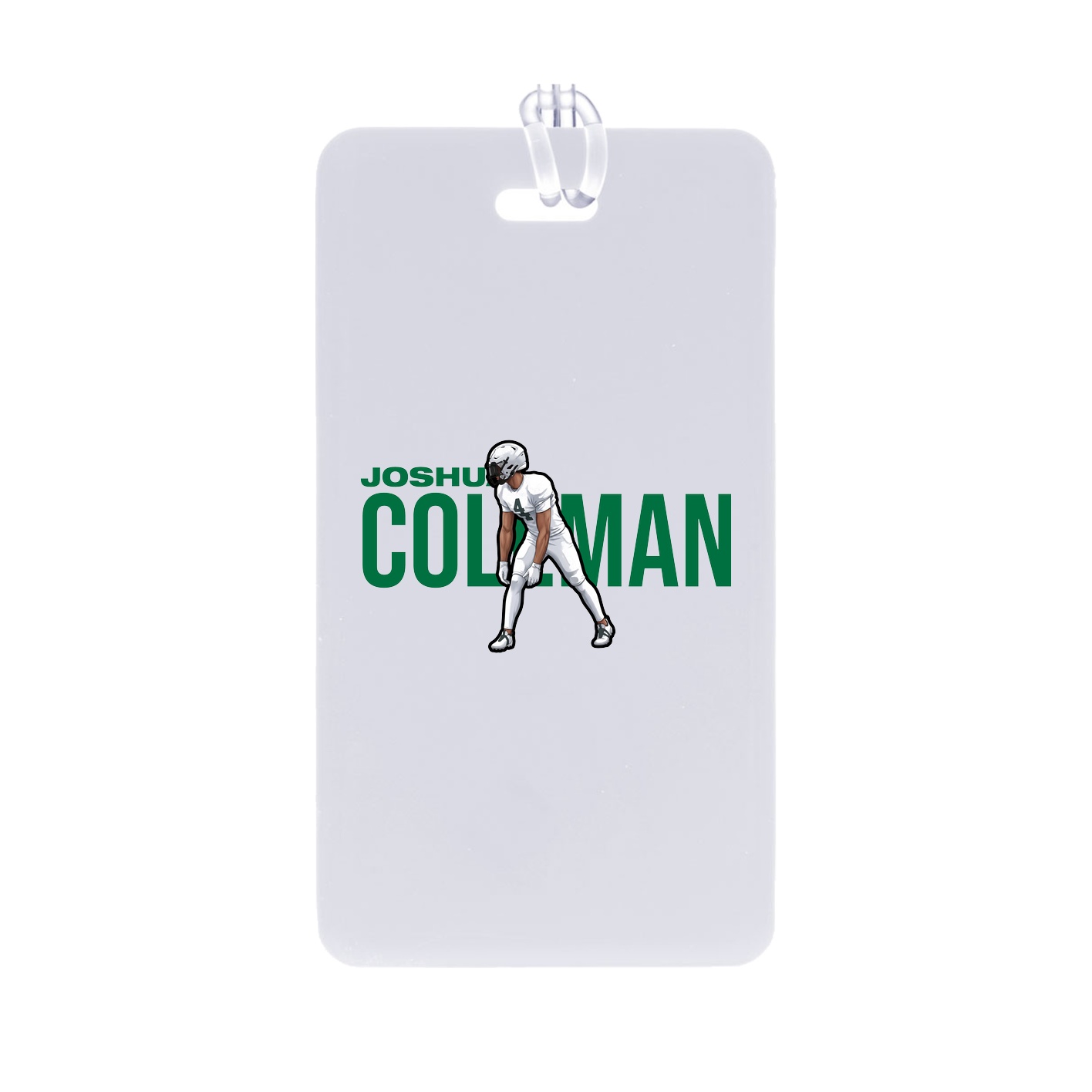 Bag Tag — Player Name in Classic