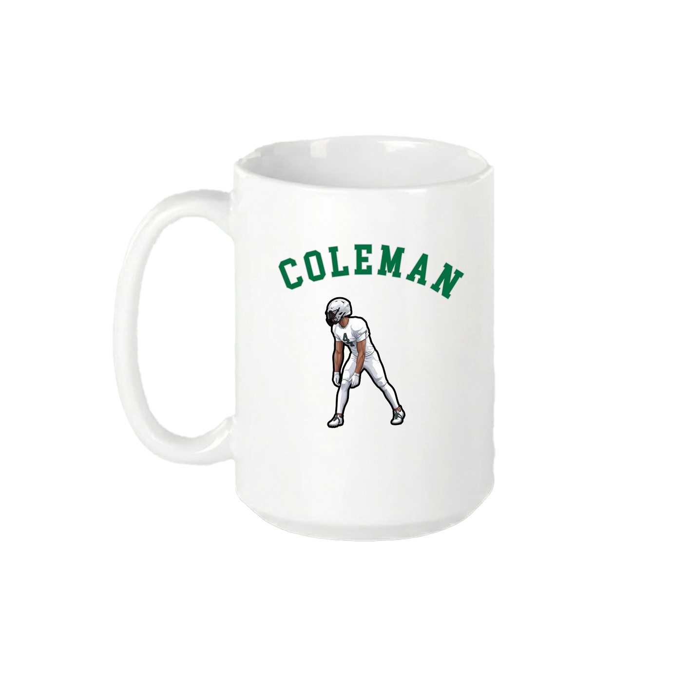 15oz Coffee Mug — Shirsey Arch in White