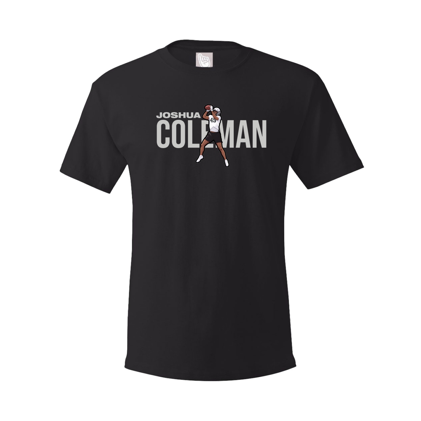 Youth Tee — Player Name in Black
