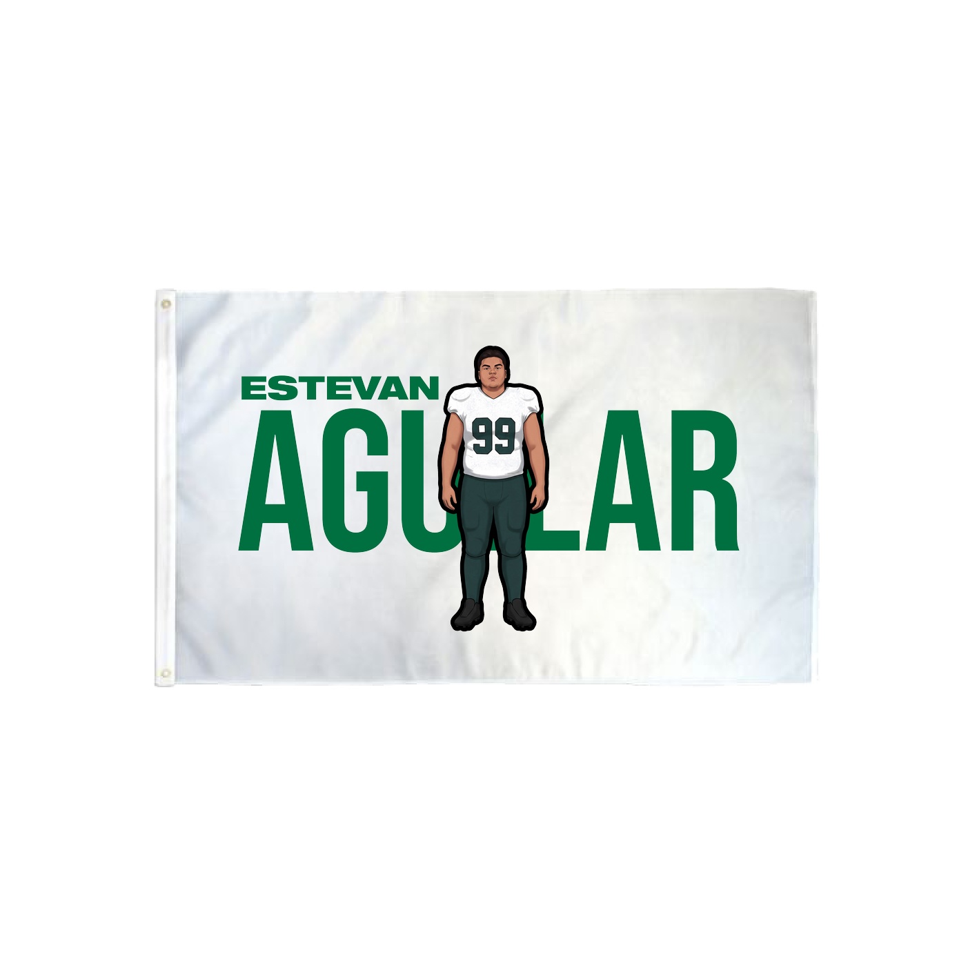 3x5 Flag — Player Name in Classic