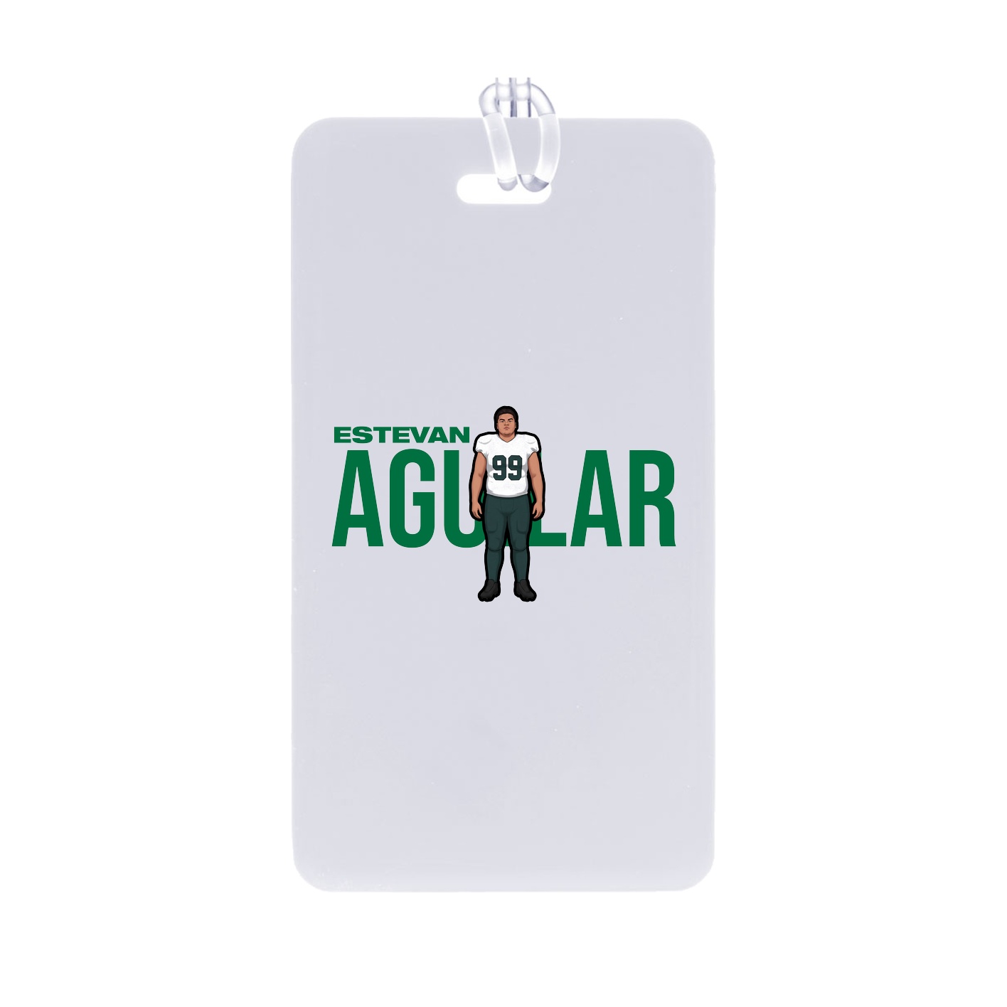 Bag Tag — Player Name in Classic