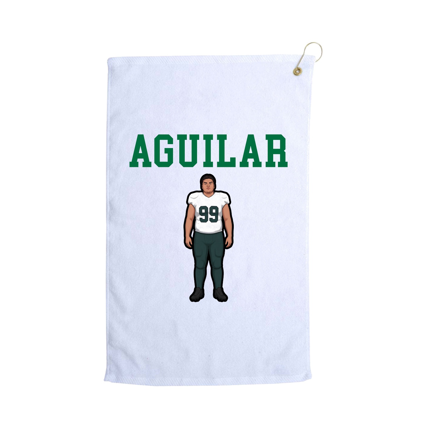 Golf Towel — Shirsey in White