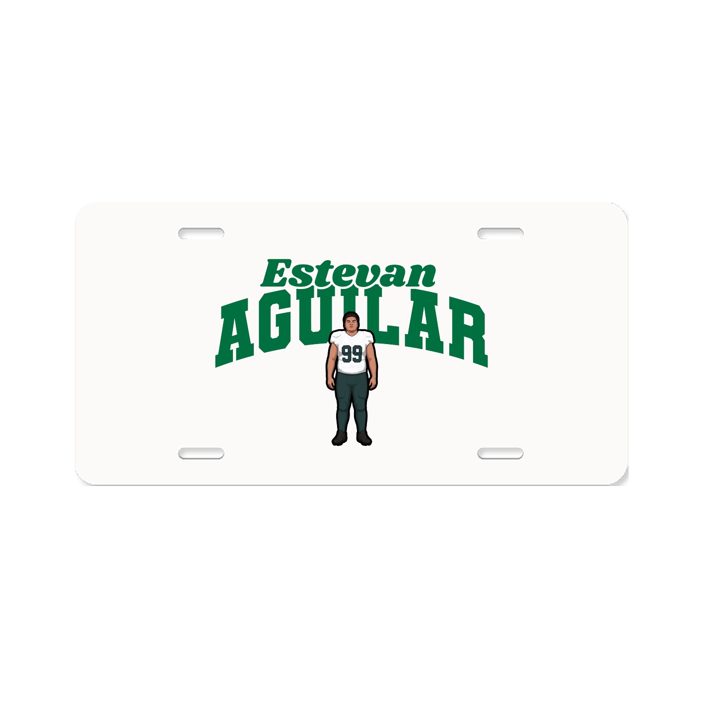 License Plate — Signature Arch in Classic