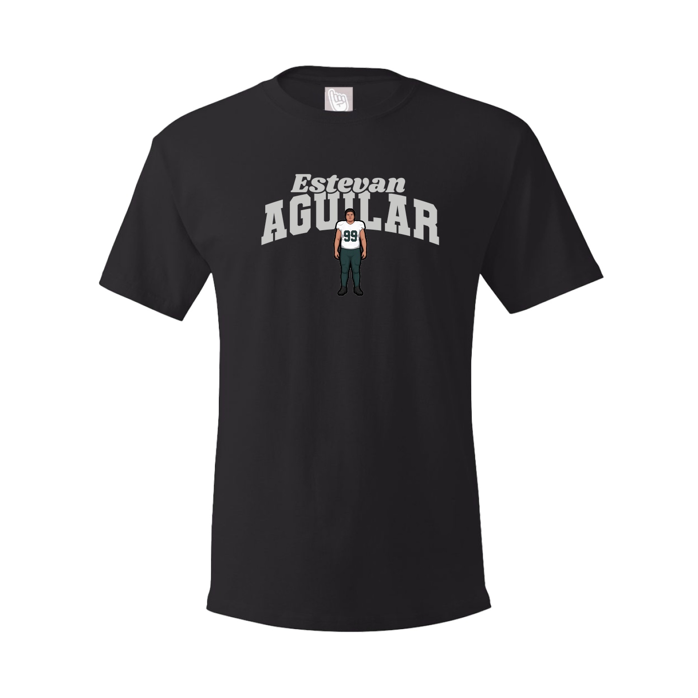 Youth Tee — Signature Arch in Black