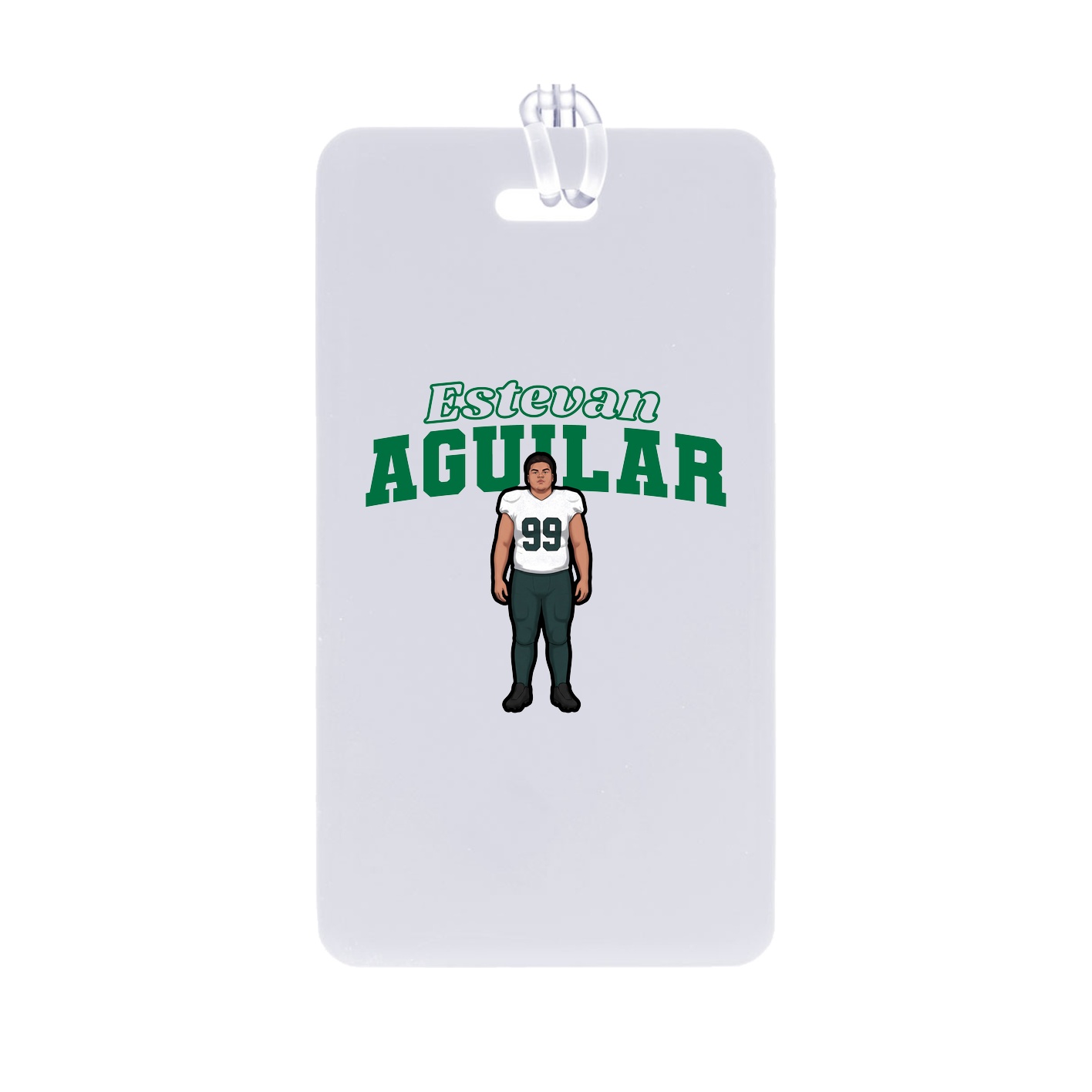 Bag Tag — Name Arch in Classic