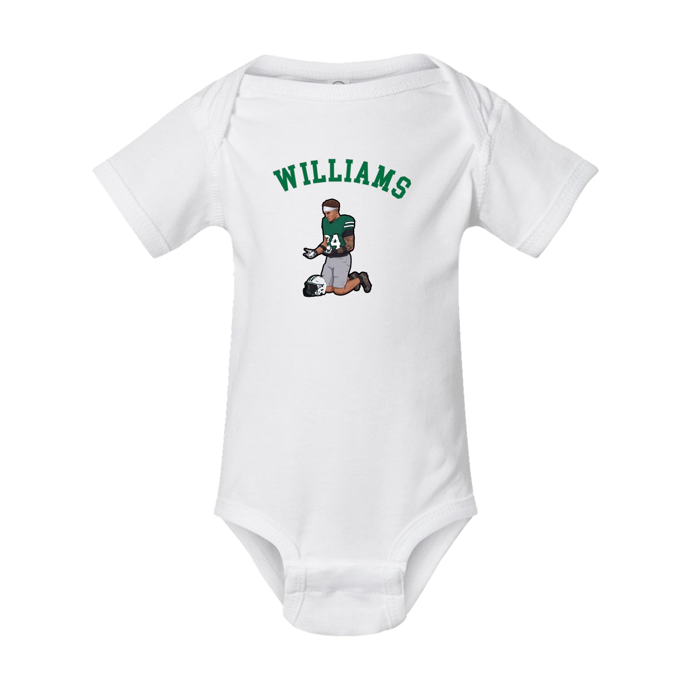 Baby Onesie — Shirsey Arch in White