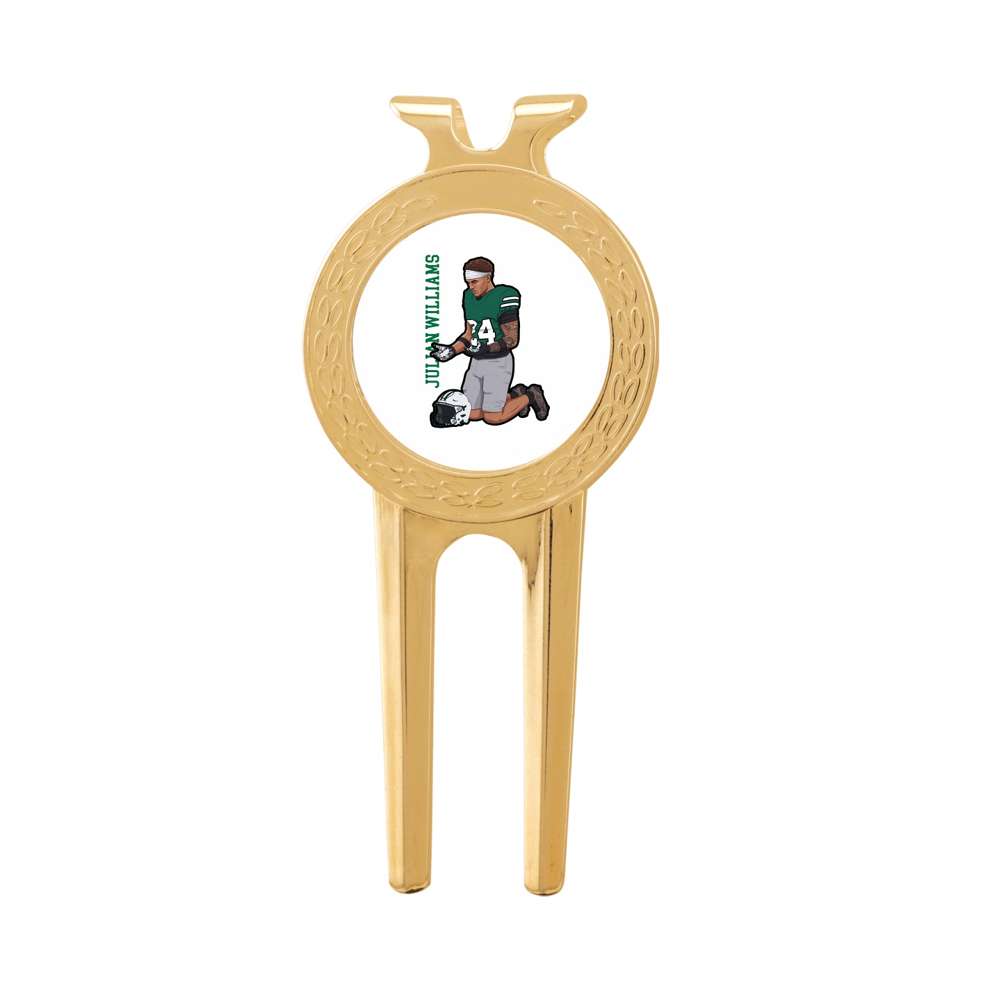 Divot Tool with Ball Marker — Name Vertical in Classic