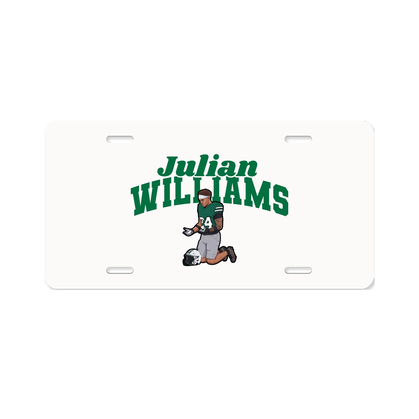 License Plate — Signature Arch in Classic