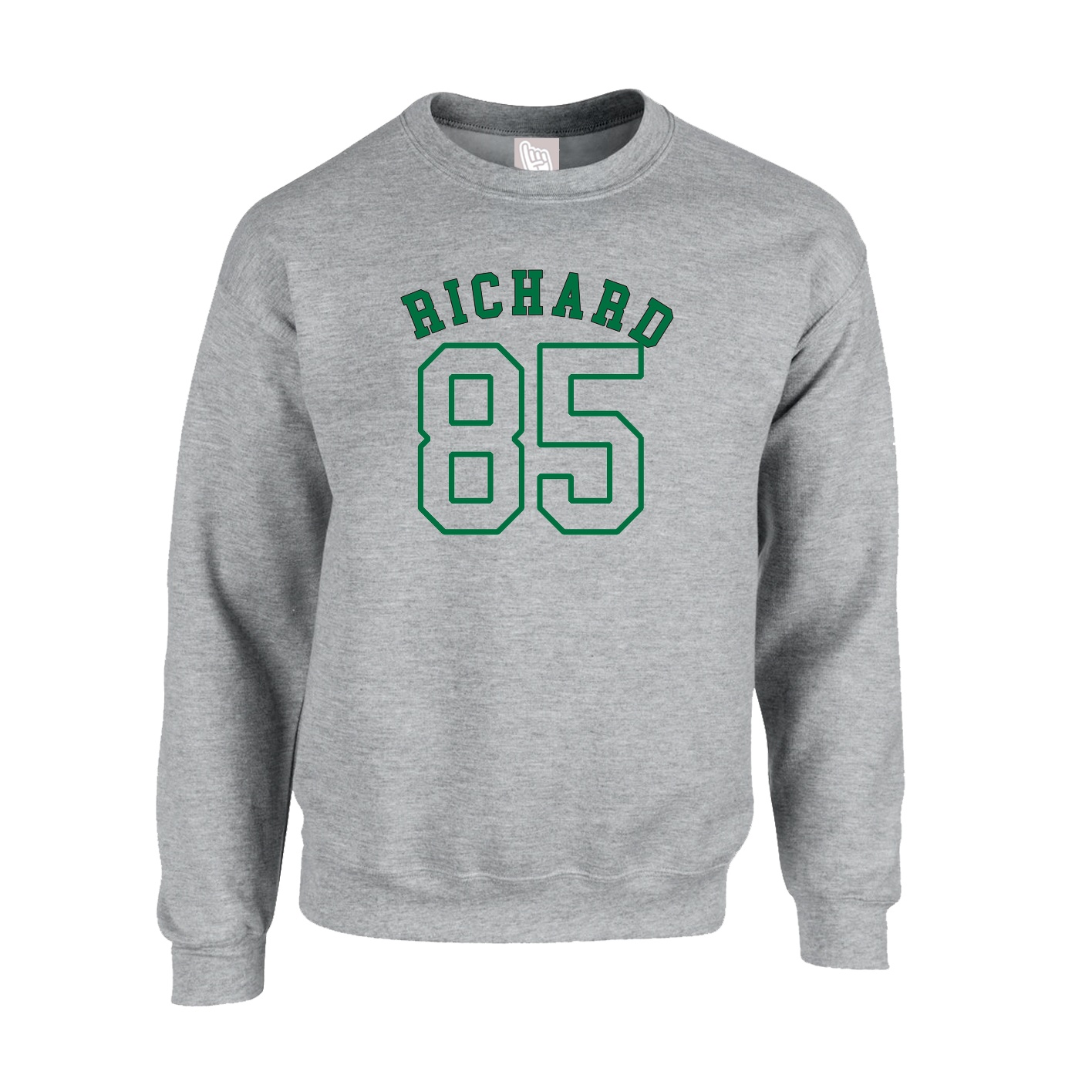 Fleece Crew — Shirsey Arch in Grey