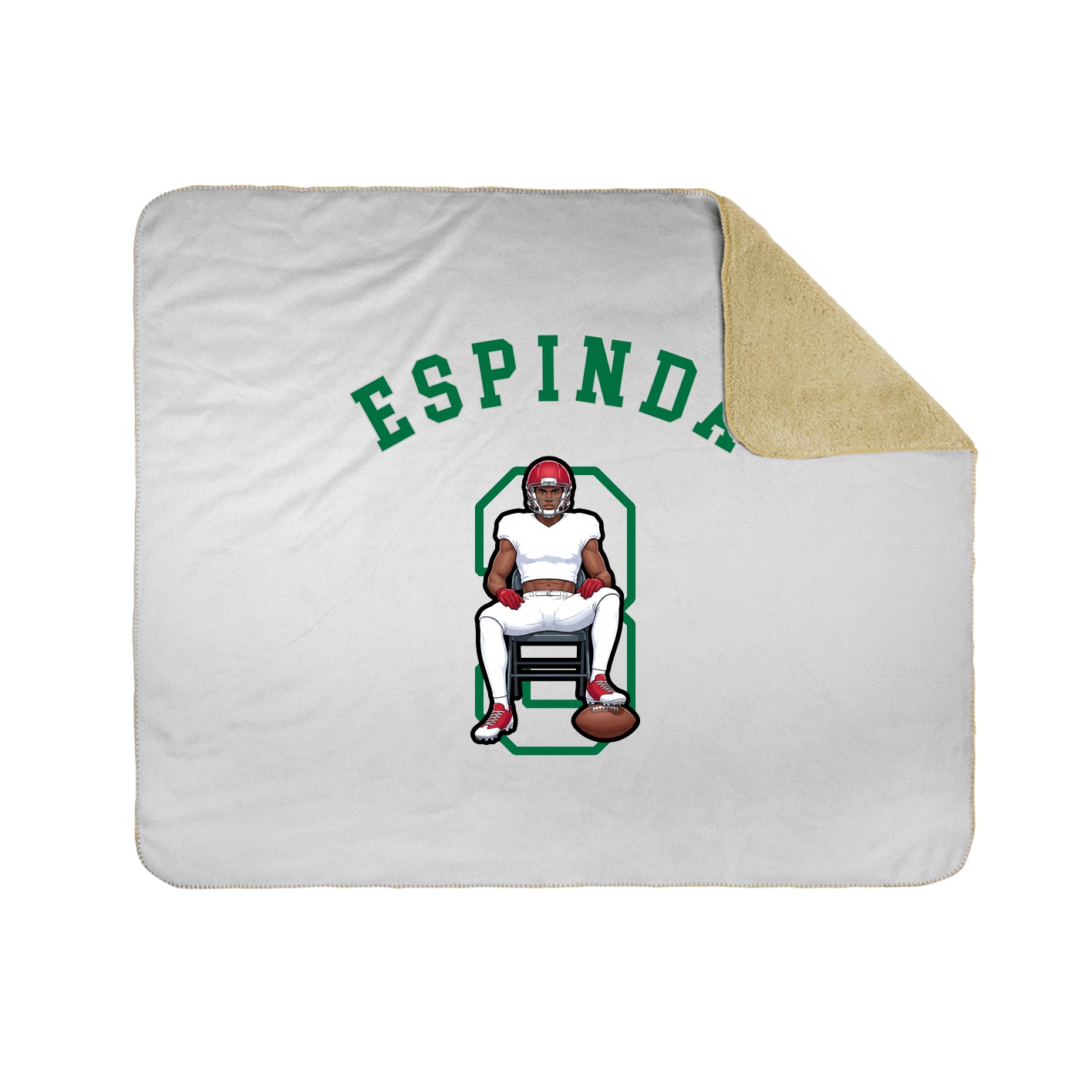 Throw Blanket — Shirsey Arch in White