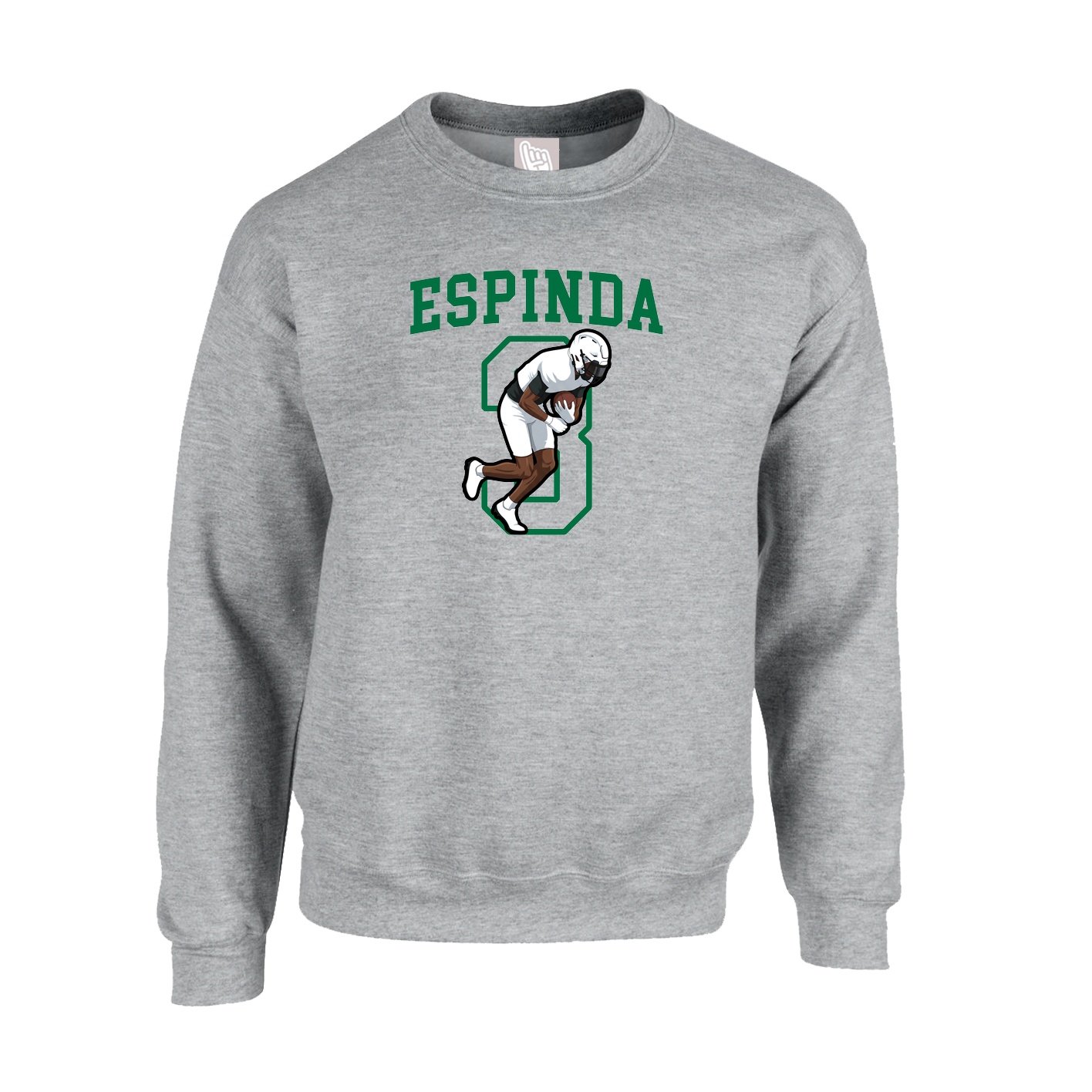 Fleece Crew — Shirsey in Grey