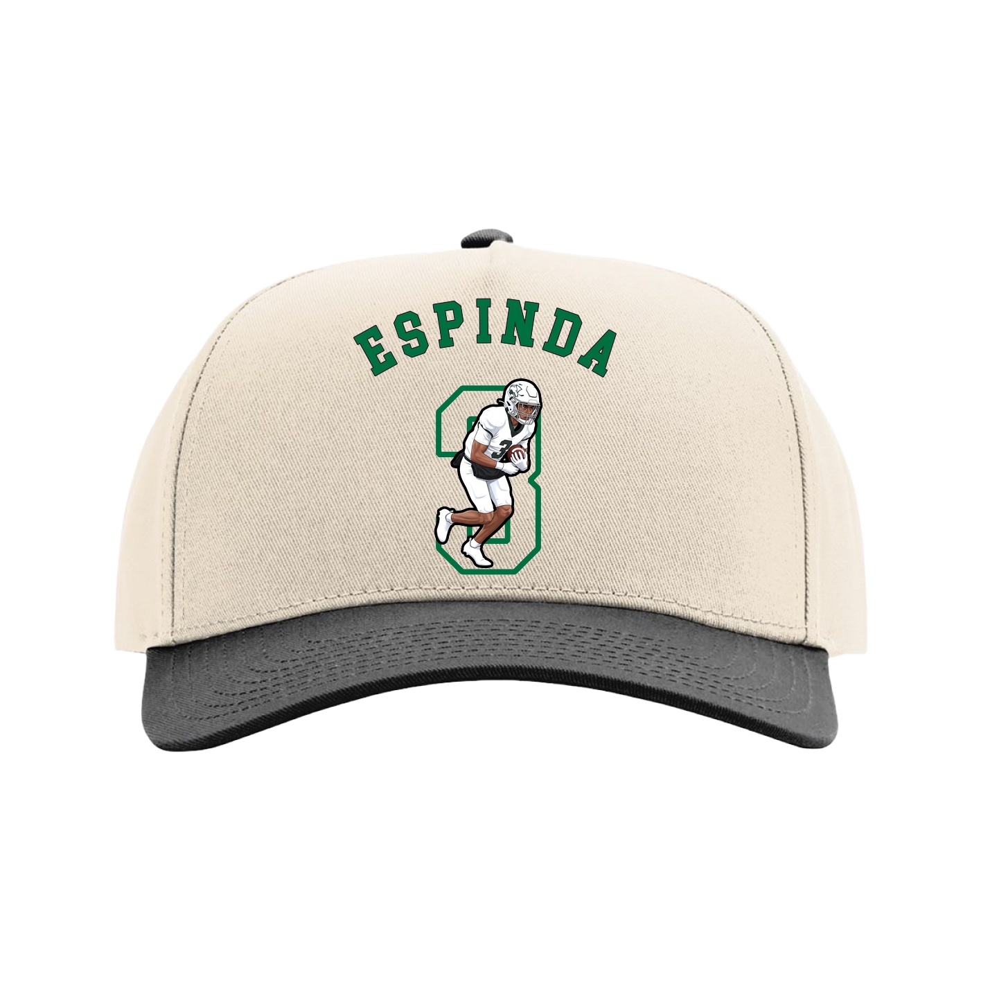 Full Fabric Five-Panel Champ Cap