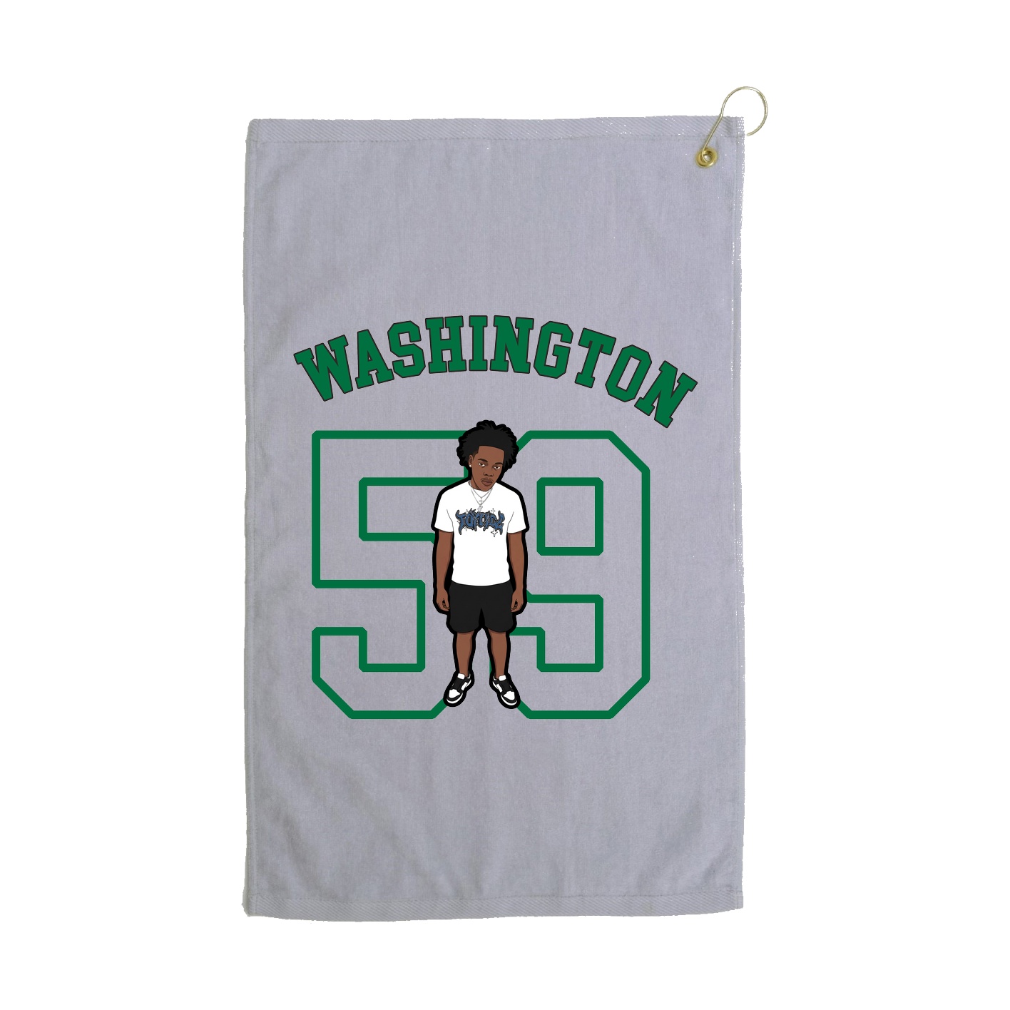 Golf Towel — Shirsey Arch in Grey
