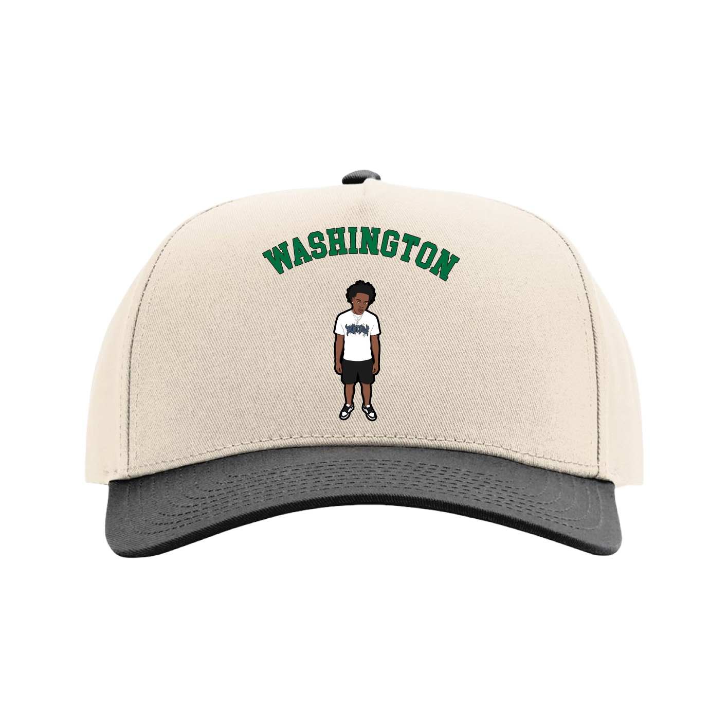 Full Fabric Five-Panel Champ Cap