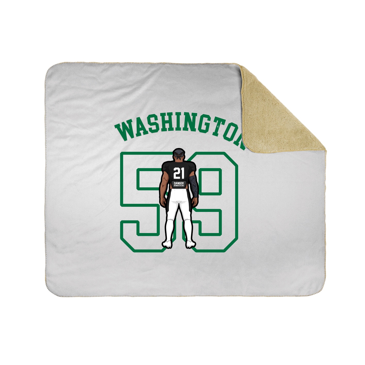 Throw Blanket — Shirsey Arch in White