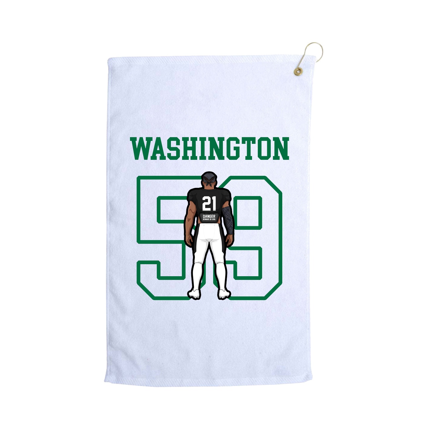 Golf Towel — Shirsey in White