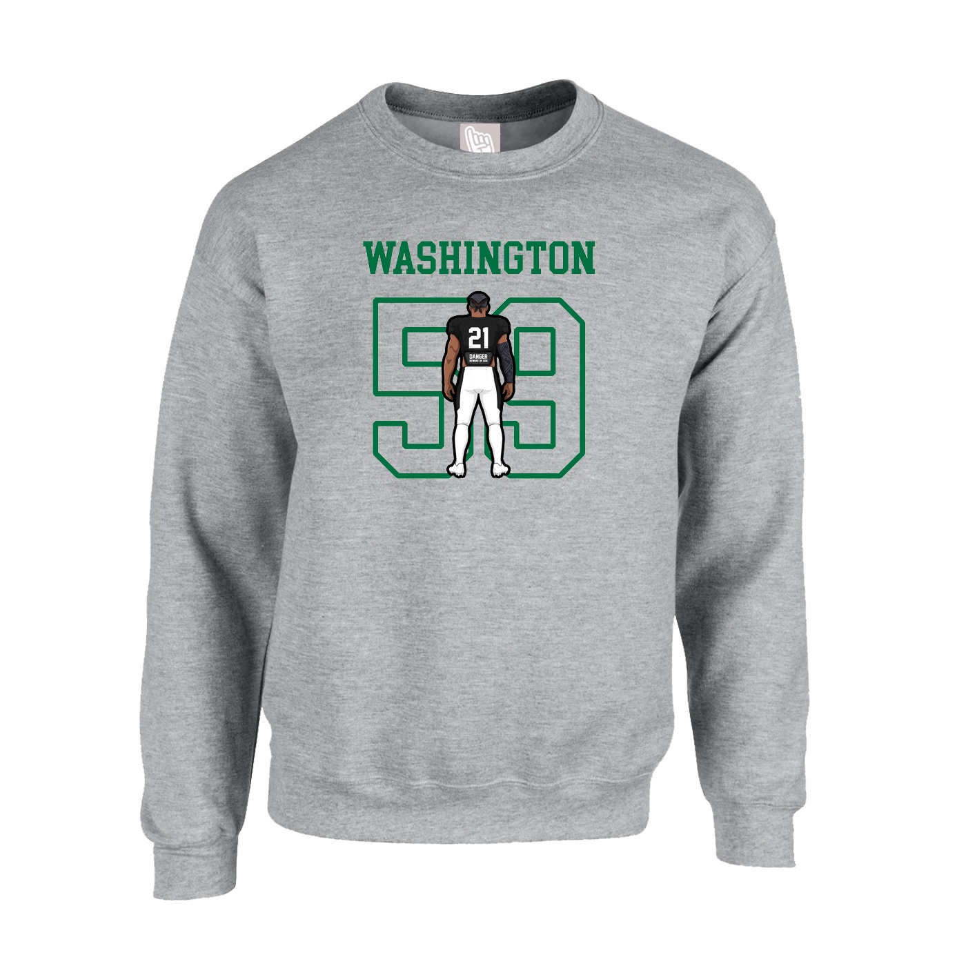 Fleece Crew — Shirsey in Grey