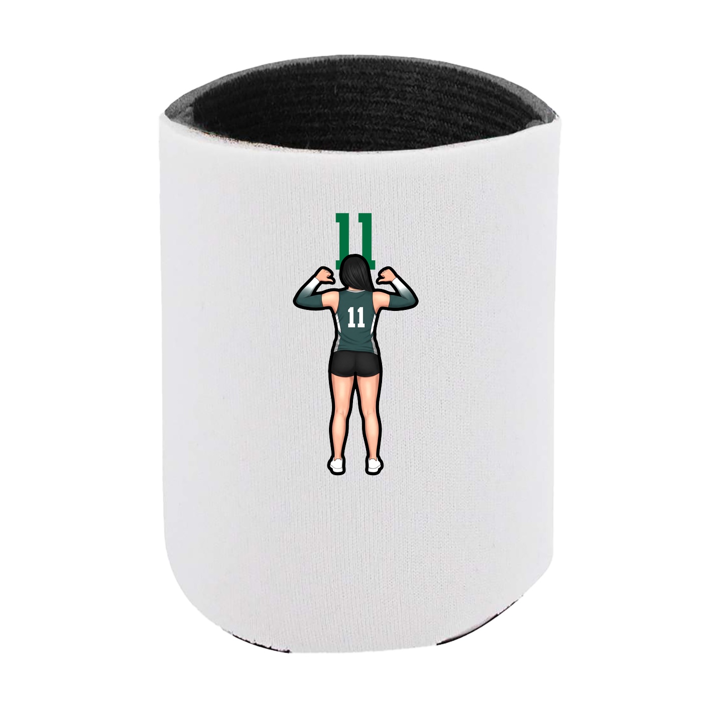 Can Holder — Number Top in White