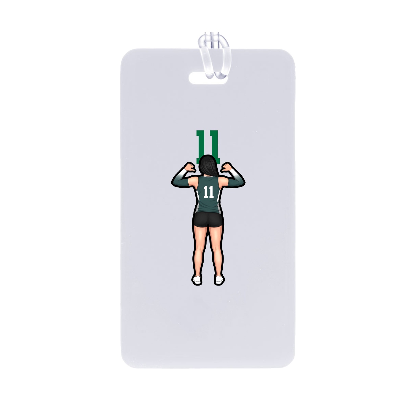 Bag Tag — Number Top in Classic