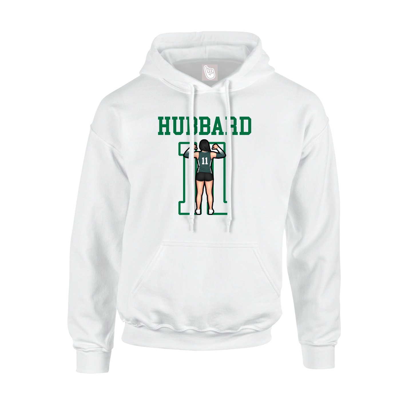 Youth Hoodie — Shirsey in White