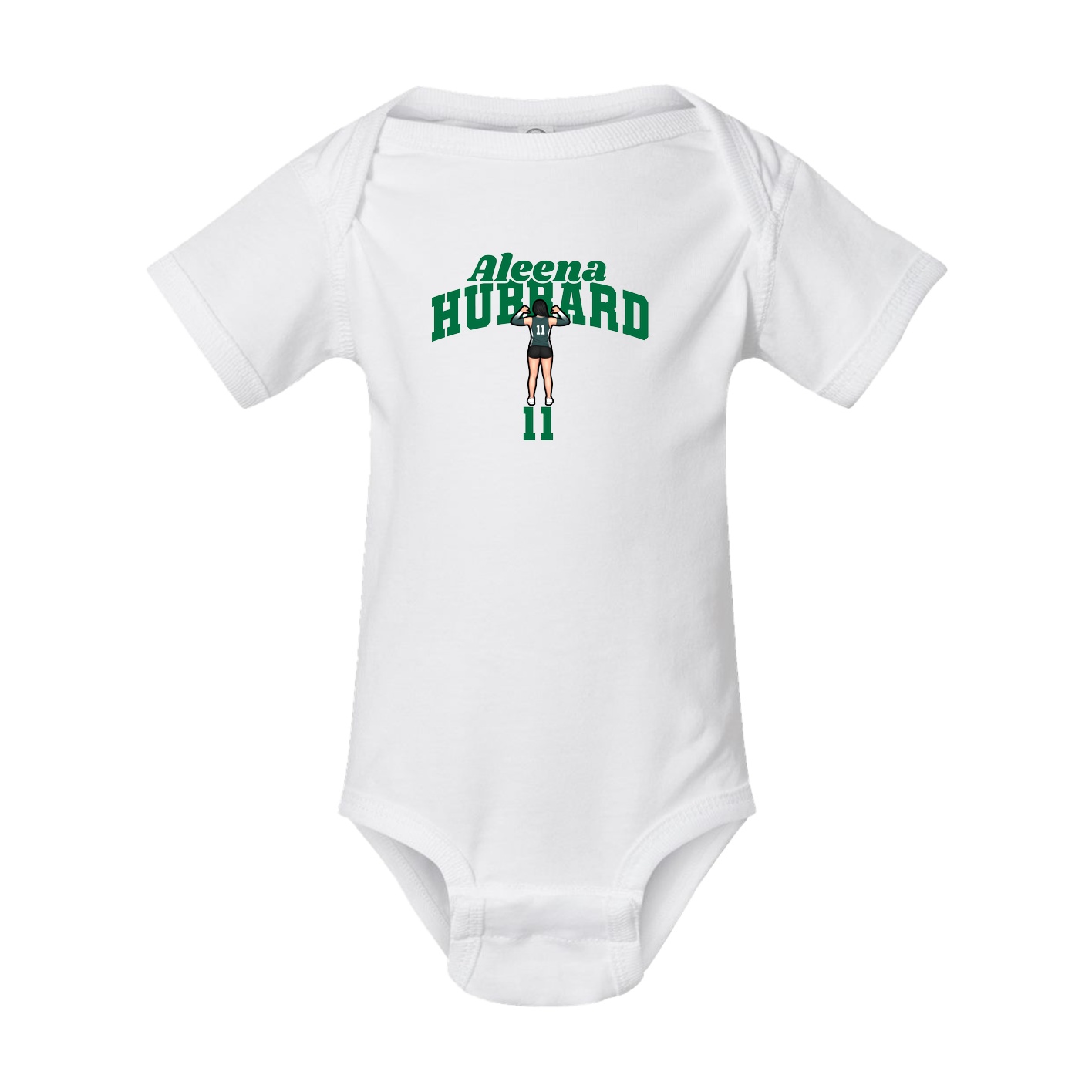 Baby Onesie — Signature Arch in White