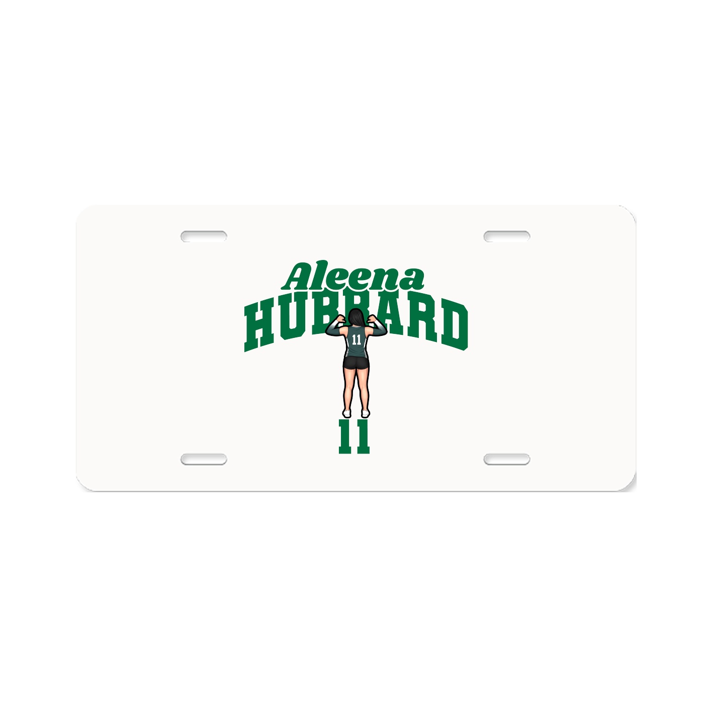 License Plate — Signature Arch in Classic