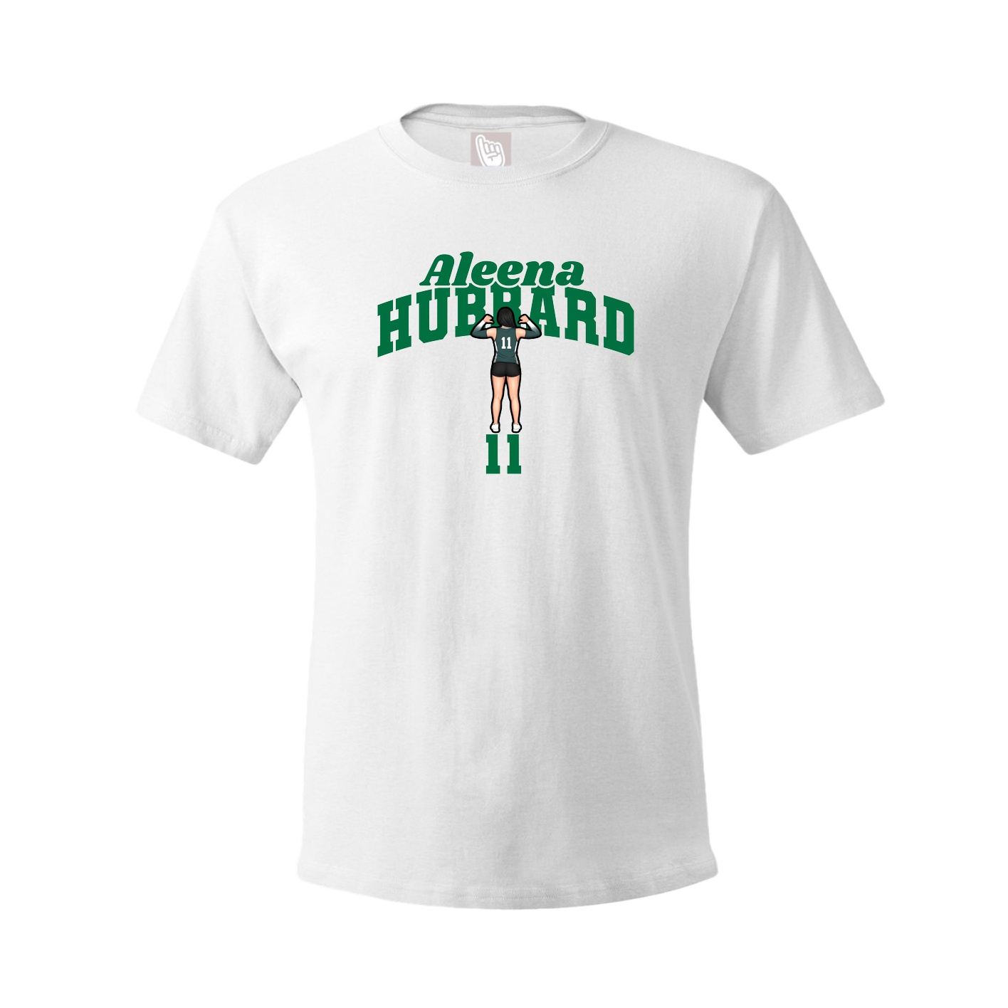 Youth Tee — Signature Arch in White