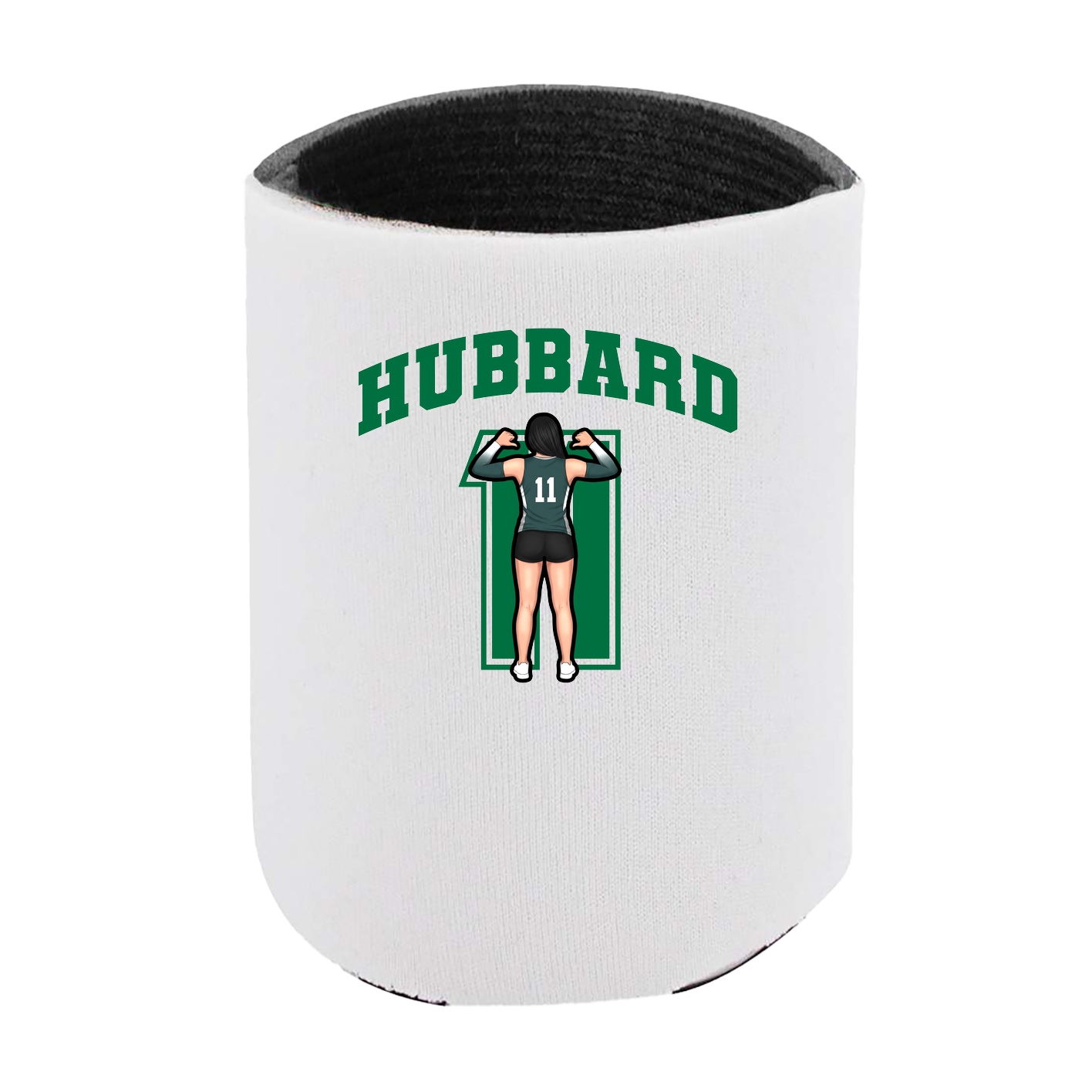 Can Holder — Number in White