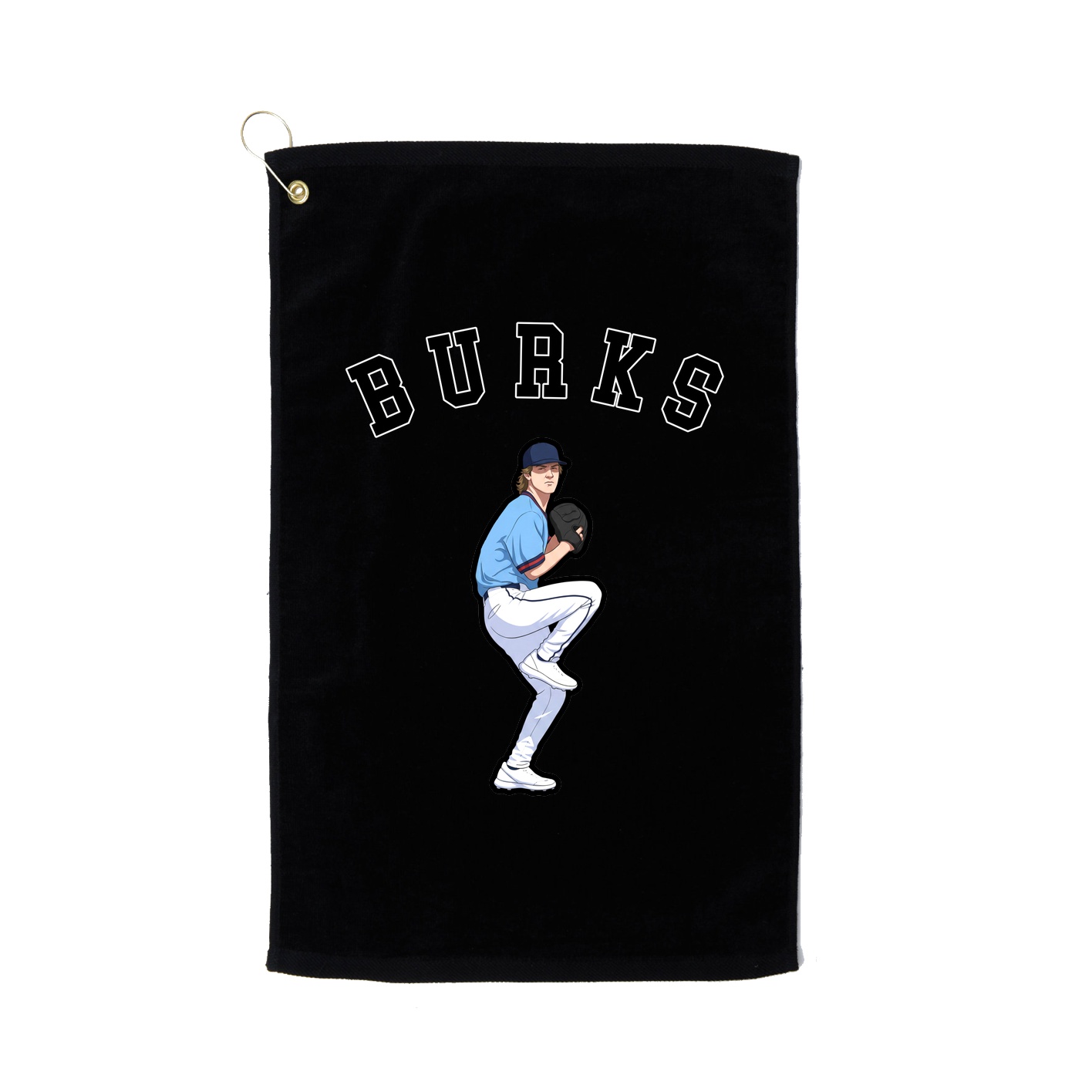 Golf Towel — Shirsey Arch in Black