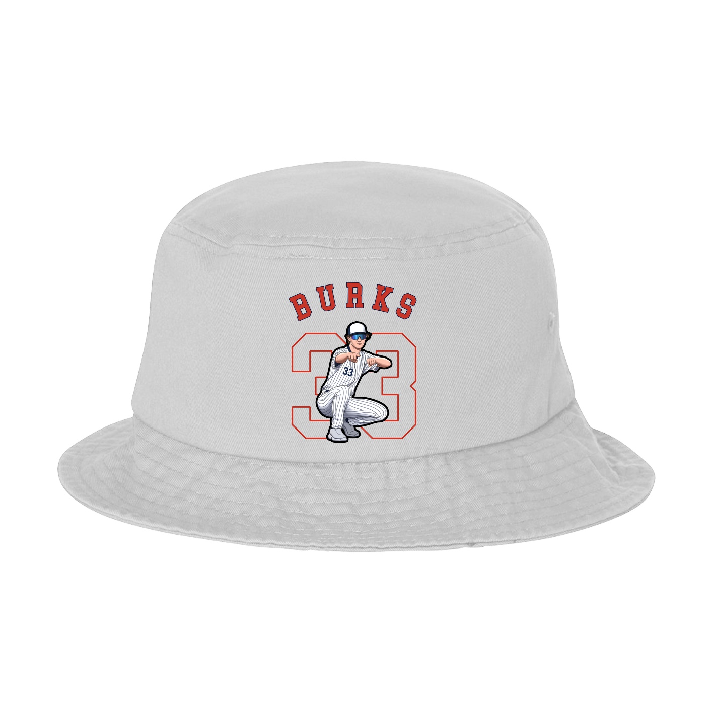 Bucket Cap — Shirsey Arch in White