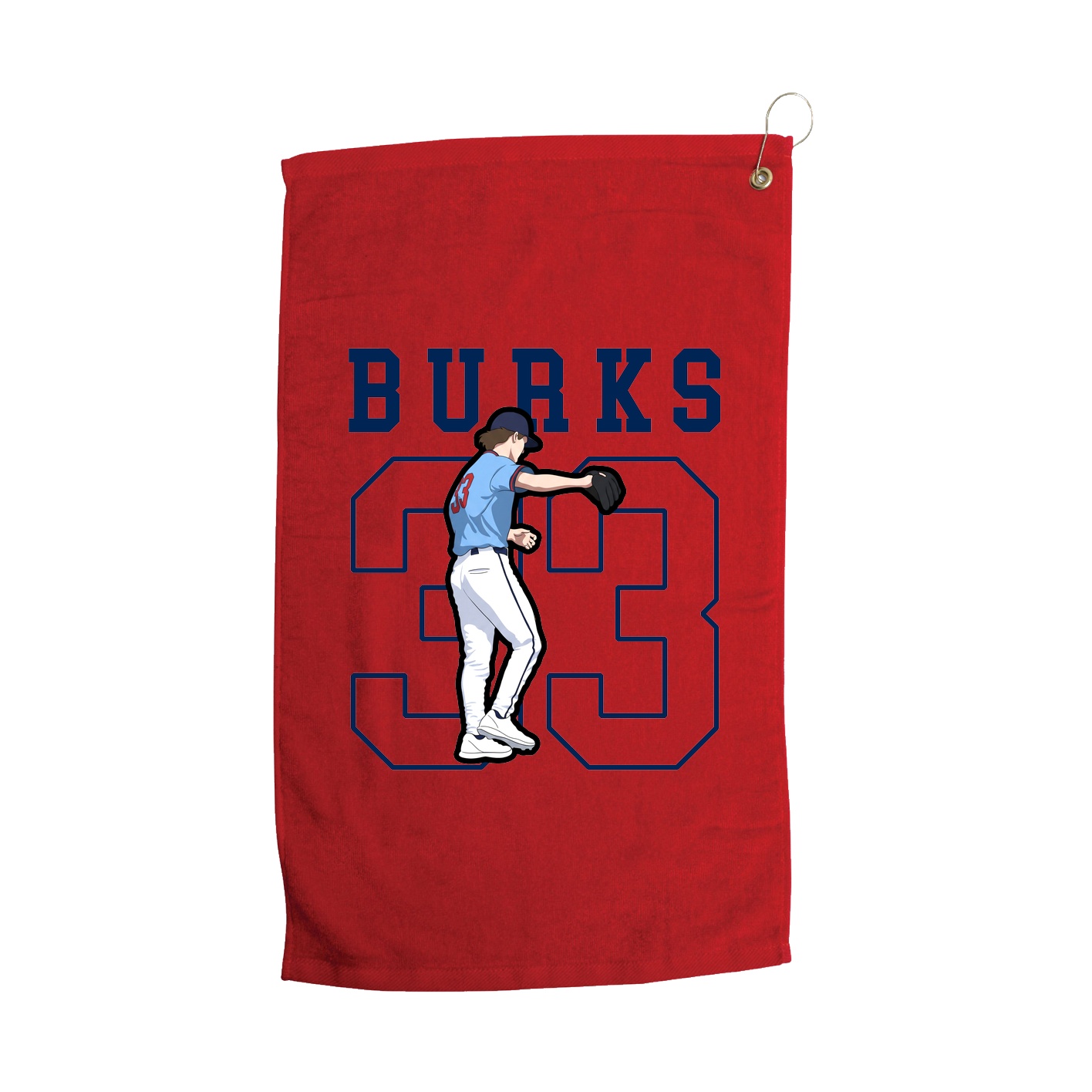 Golf Towel — Shirsey in Red