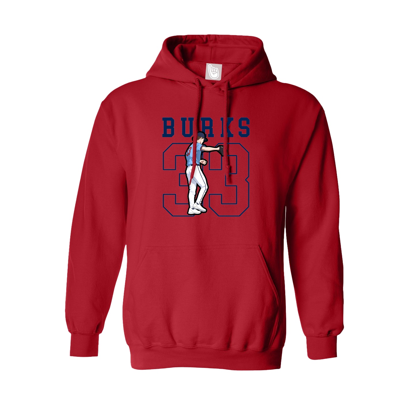 Hoodie — Shirsey in Red