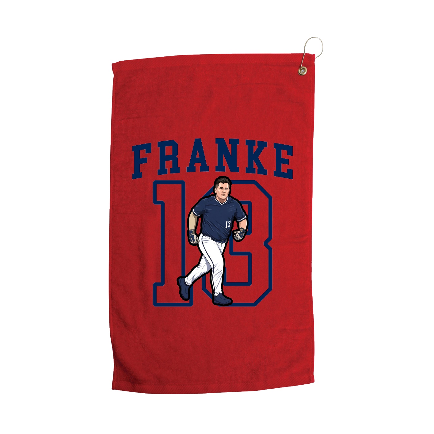 Golf Towel — Shirsey in Red