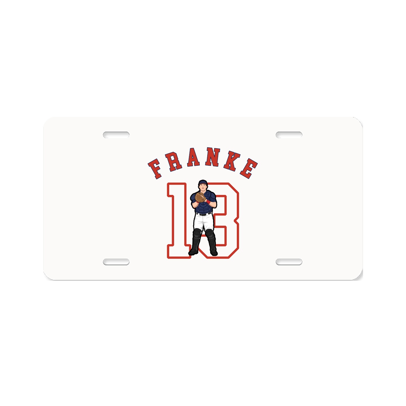 License Plate — Shirsey Arch in Classic