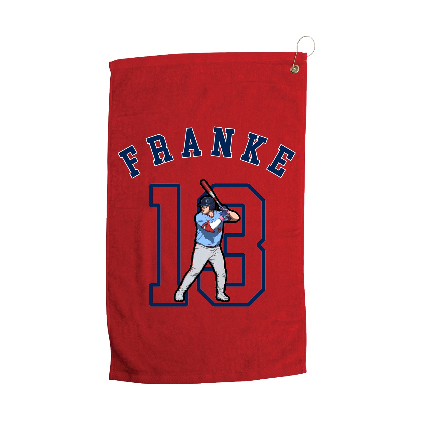 Golf Towel — Shirsey Arch in Red