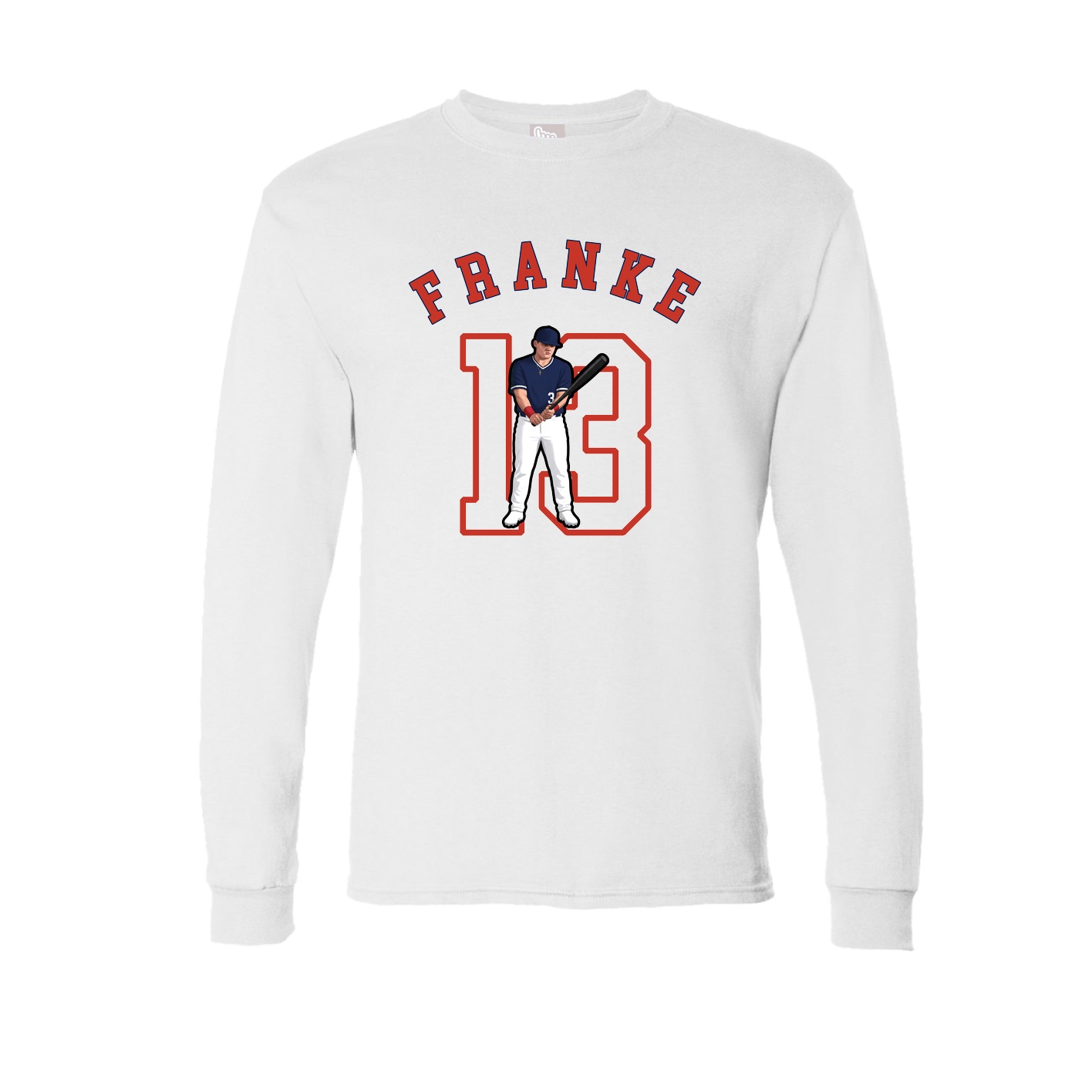 Long Sleeve Tee — Shirsey Arch in White