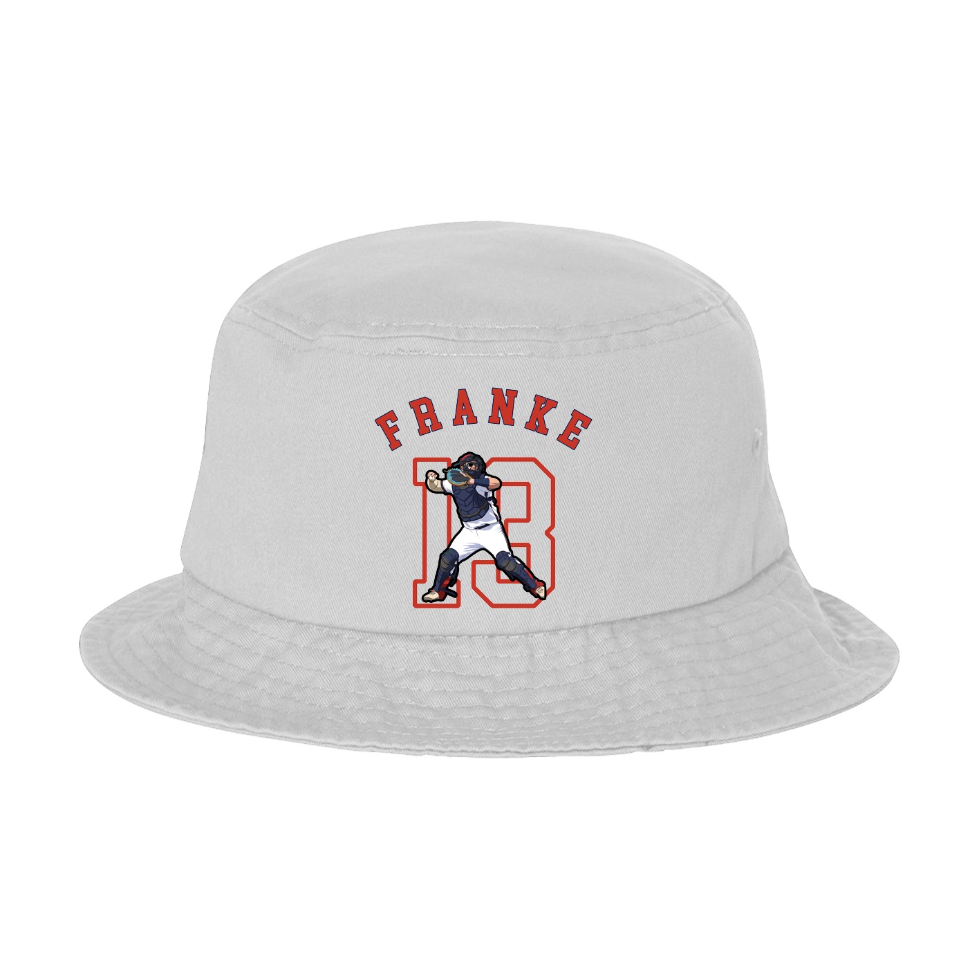 Bucket Cap — Shirsey Arch in White