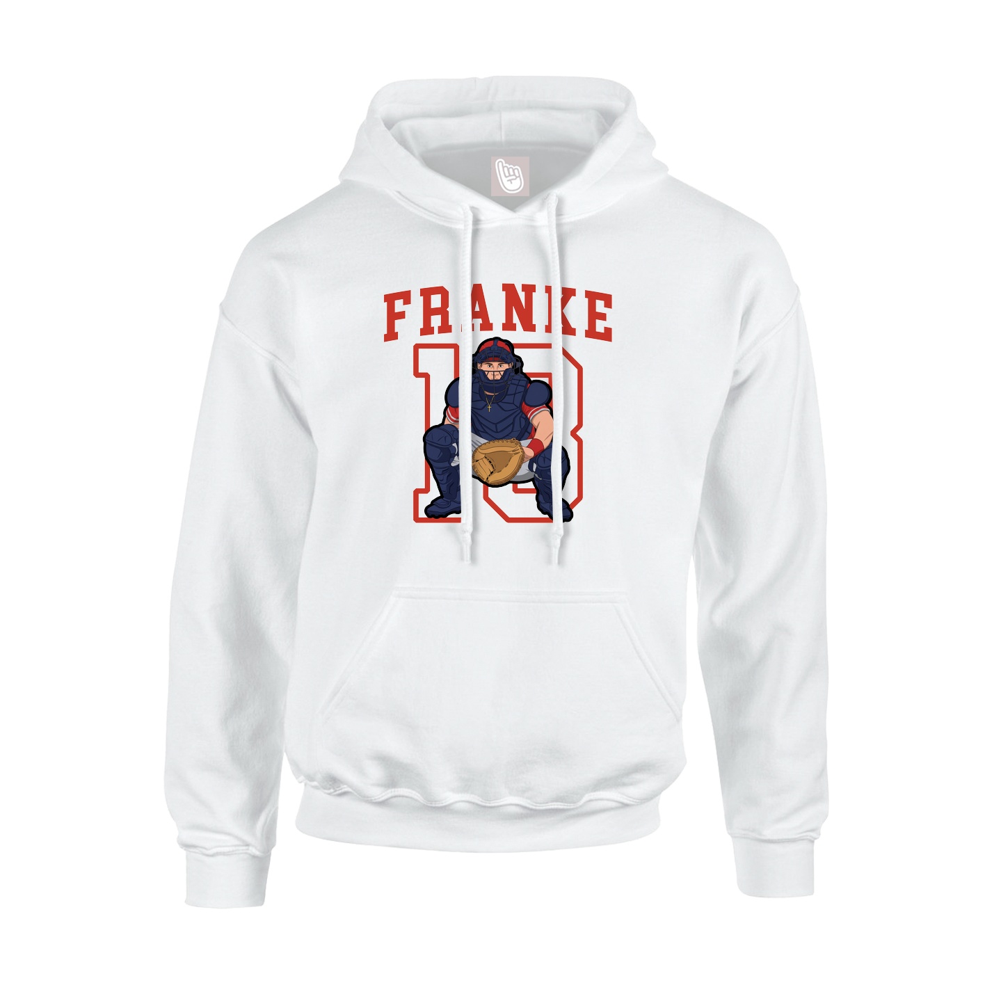 Hoodie — Shirsey in White