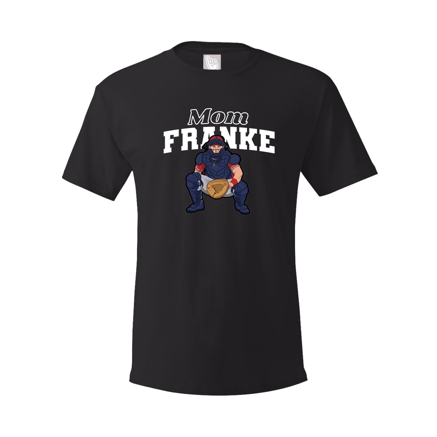 Youth Tee — Mothers Day Block in Black