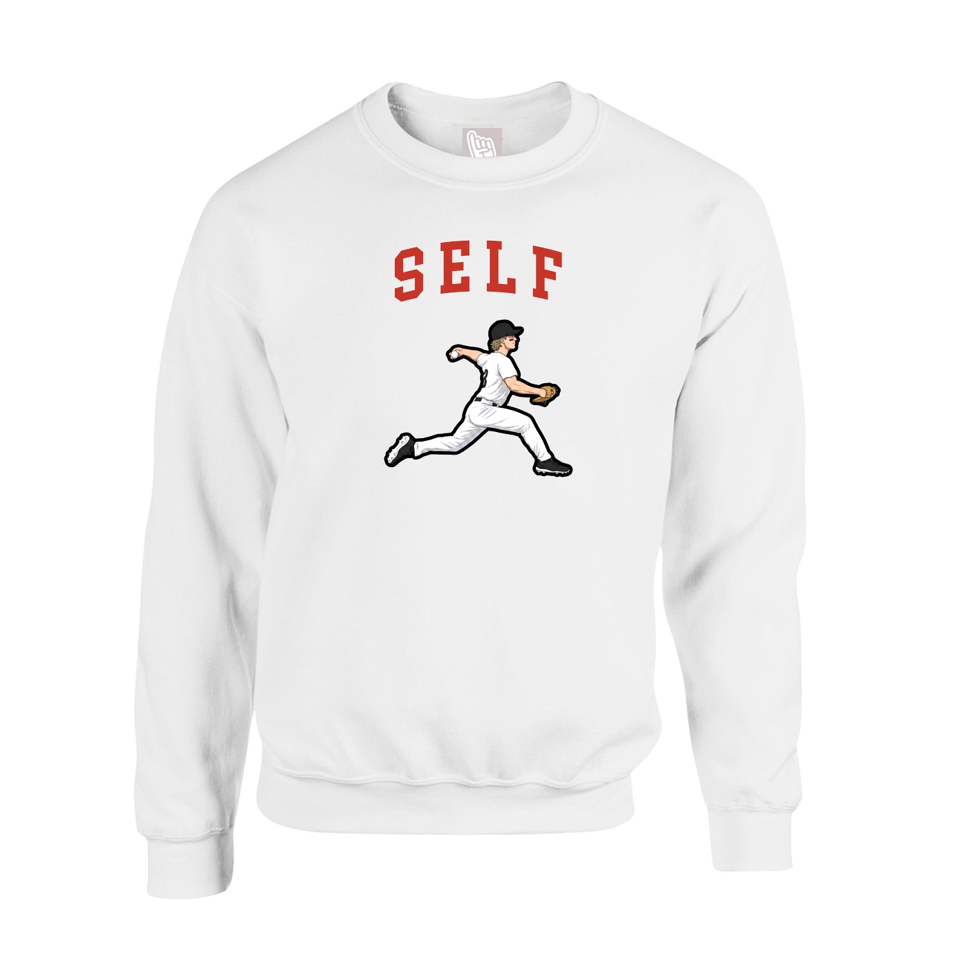 Fleece Crew — Shirsey in White
