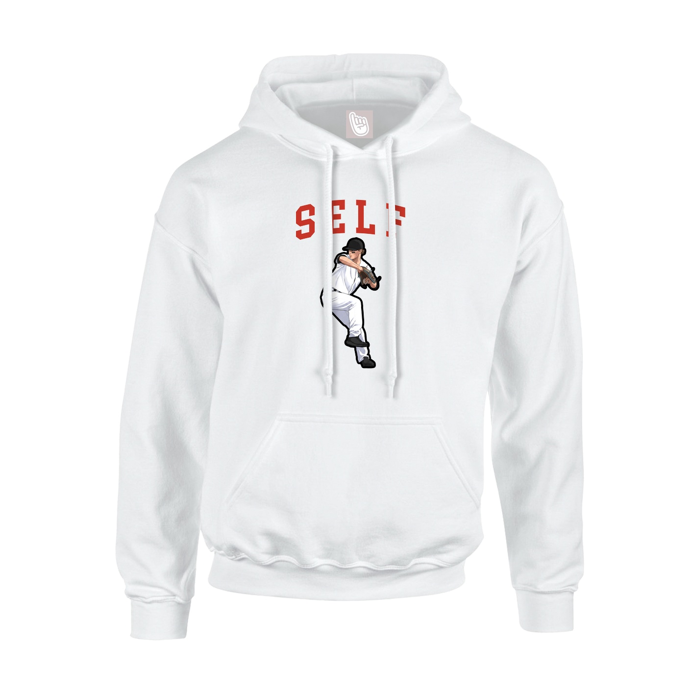 Youth Hoodie — Shirsey in White